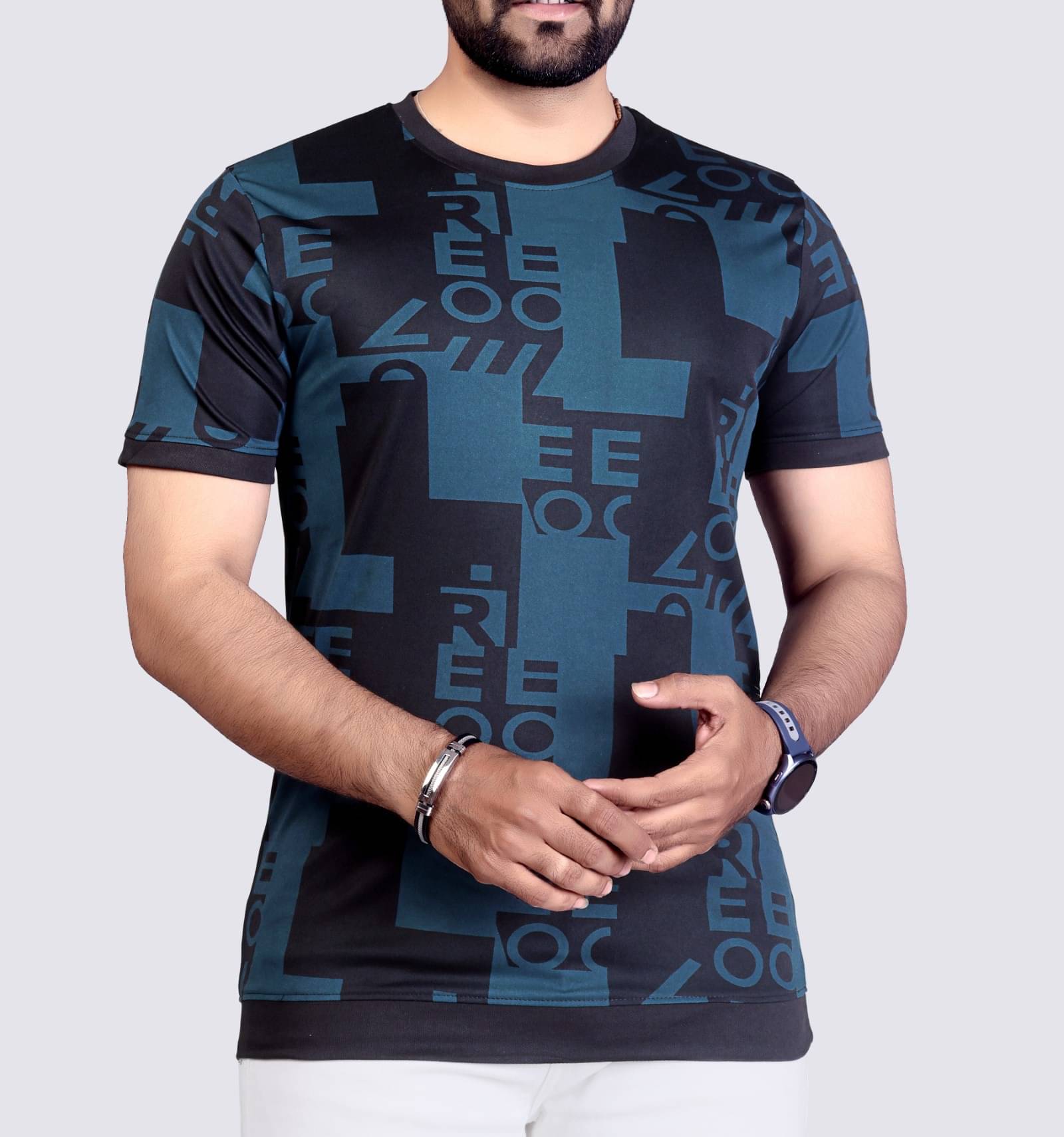 STI Polyester Regular Fit Printed Half Sleeves Men's Round T-Shirt - Multicolor2 ( Pack of 1 ) STI Polyester Regular Fit Printed Half Sleeves Men's Round T-Shirt - Multicolor2 ( Pack of 1 )