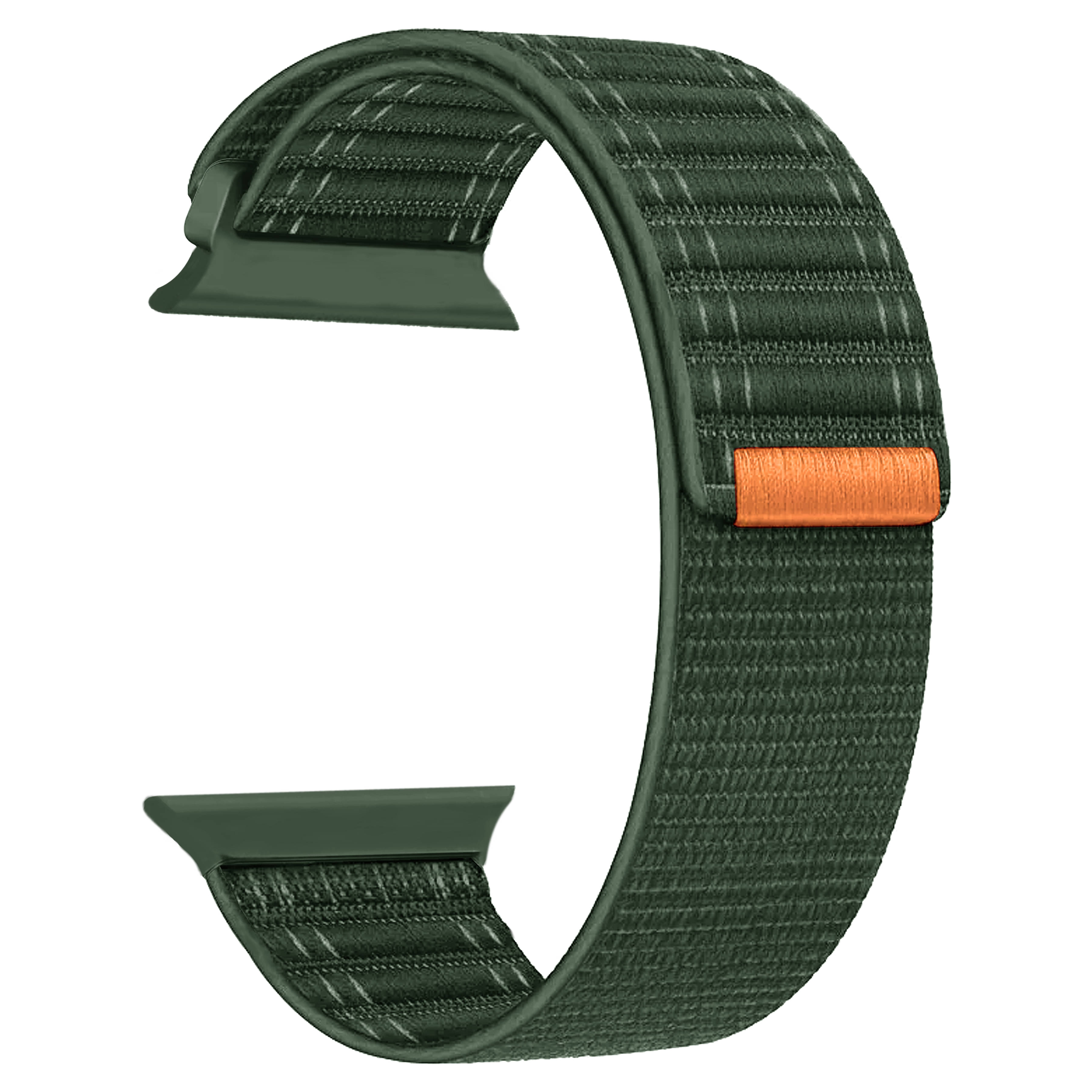 ACM Watch Strap Slide 42mm 44mm 45mm 46mm 49mm Soft Nylon compatible with Pebble Zest Smartwatch Sports Band Green ACM Watch Strap Slide 42mm 44mm 45mm 46mm 49mm Soft Nylon compatible with Pebble Zest Smartwatch Sports Band Green