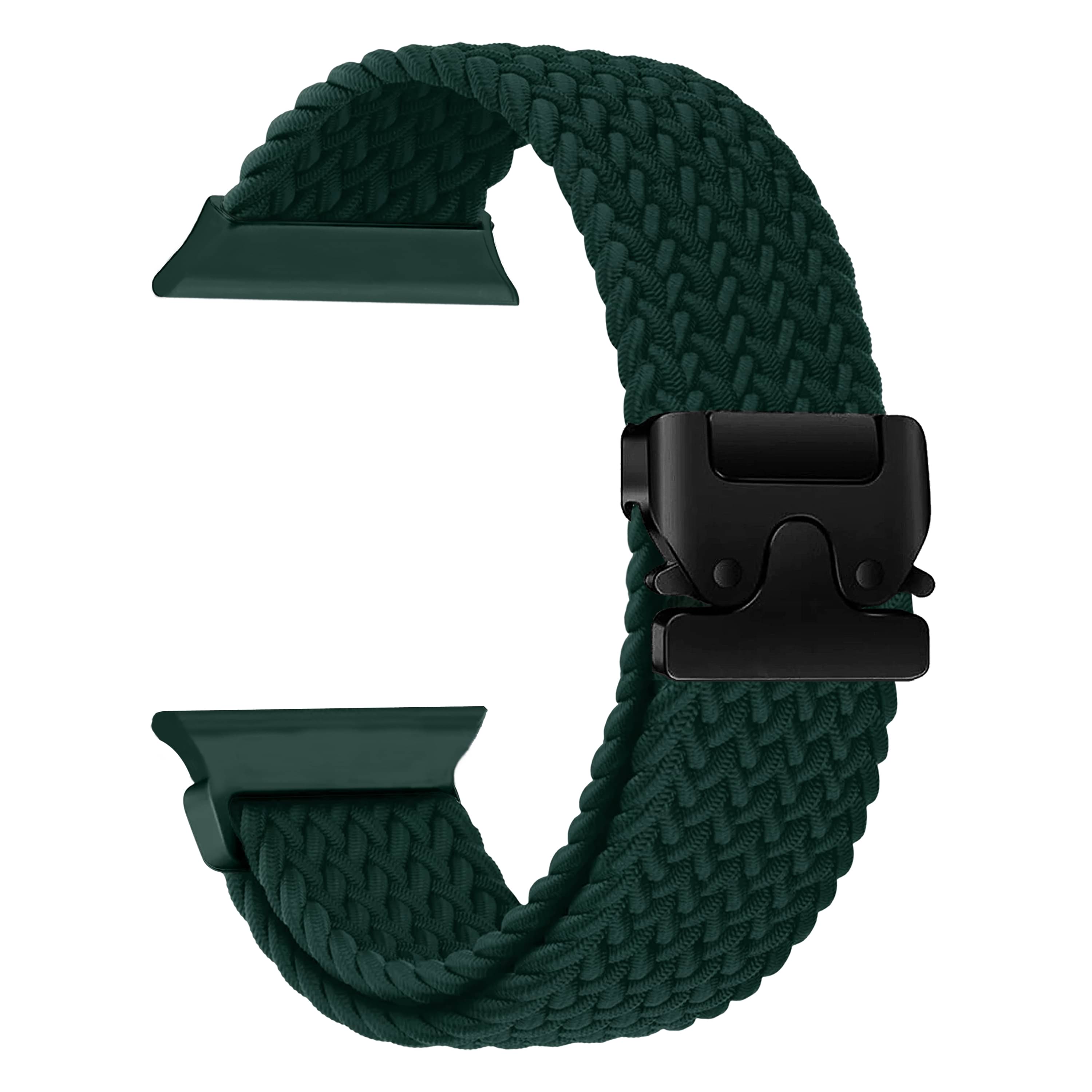 ACM Watch Strap Slide 42mm 44mm 45mm 46mm 49mm Woven Braided Clipper compatible with Fire-Boltt Ring 1 Bsw005 Smartwatch Adjustable Belt Band Turquoise ACM Watch Strap Slide 42mm 44mm 45mm 46mm 49mm Woven Braided Clipper compatible with Fire-Boltt Ring 1 Bsw005 Smartwatch Adjustable Belt Band Turquoise