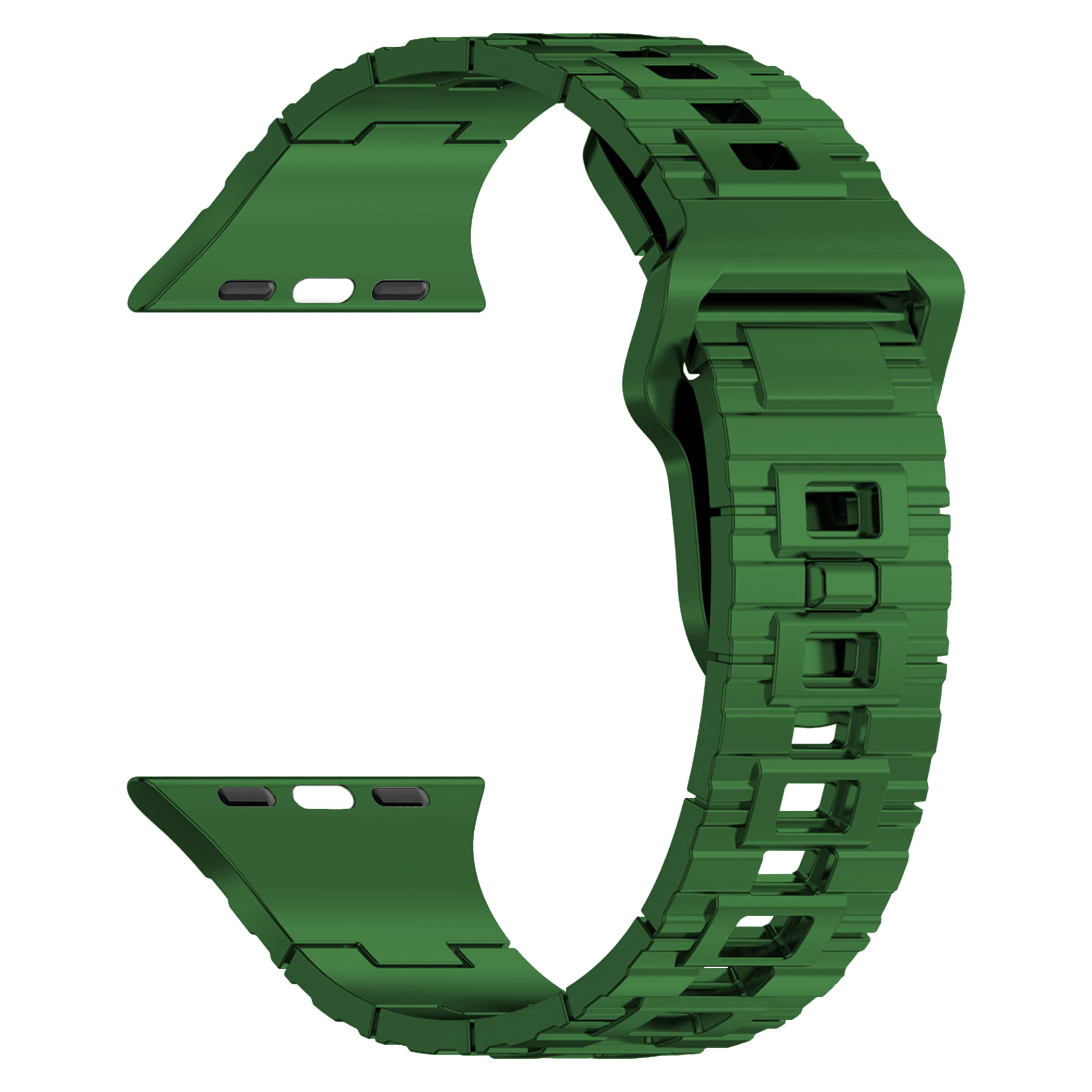 ACM Watch Strap Slide 42mm 44mm 45mm 46mm 49mm Silicone Belt compatible with Pebble Enigma Smartwatch Shiny Band Green ACM Watch Strap Slide 42mm 44mm 45mm 46mm 49mm Silicone Belt compatible with Pebble Enigma Smartwatch Shiny Band Green
