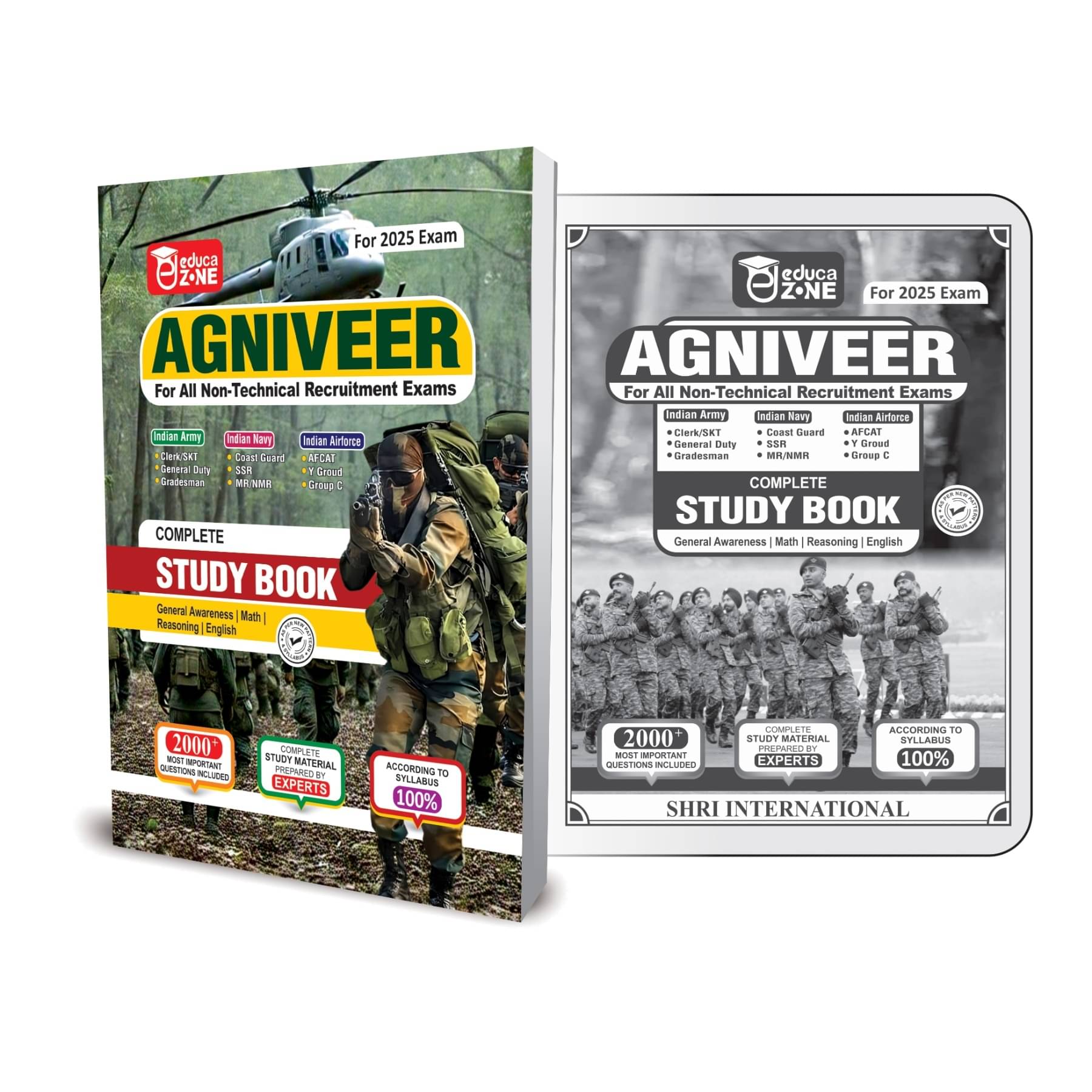     			Agniveer Study Guide Book For 2025 Exam