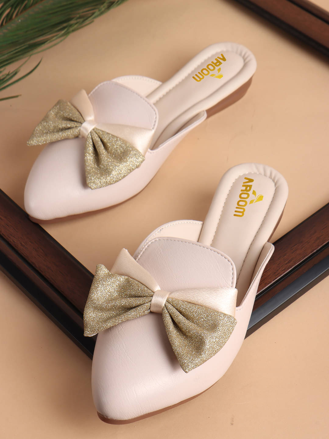 Aroom Cream Women's Flats Aroom Cream Women's Flats