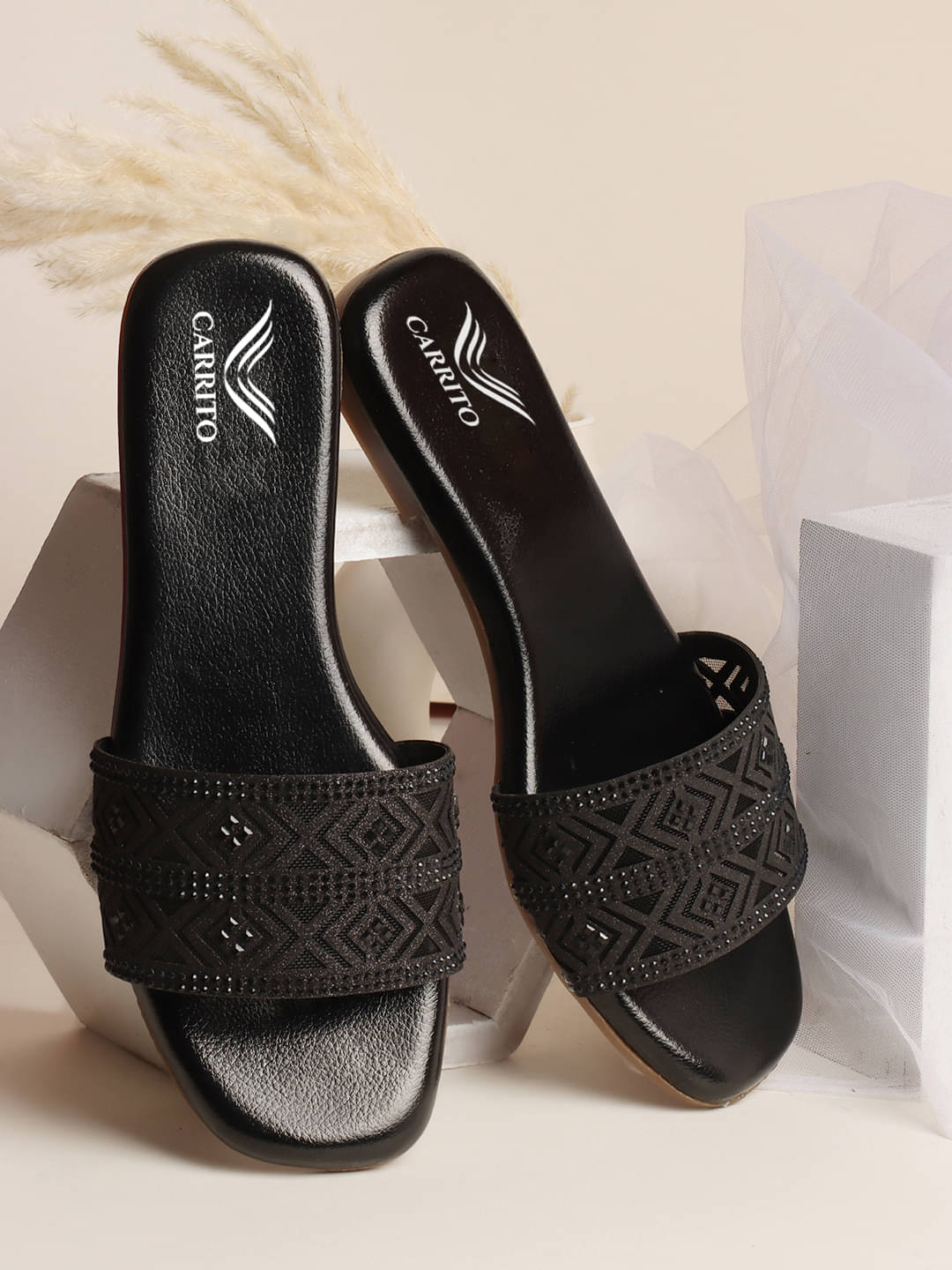 Carrito Black Women's Flats Carrito Black Women's Flats