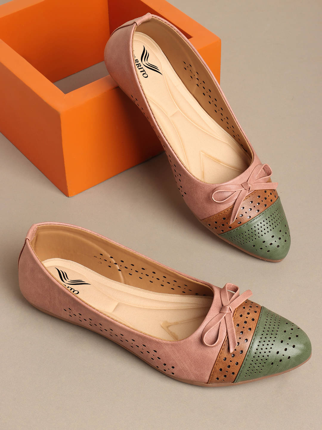Carrito Peach Women's Casual Ballerinas Carrito Peach Women's Casual Ballerinas