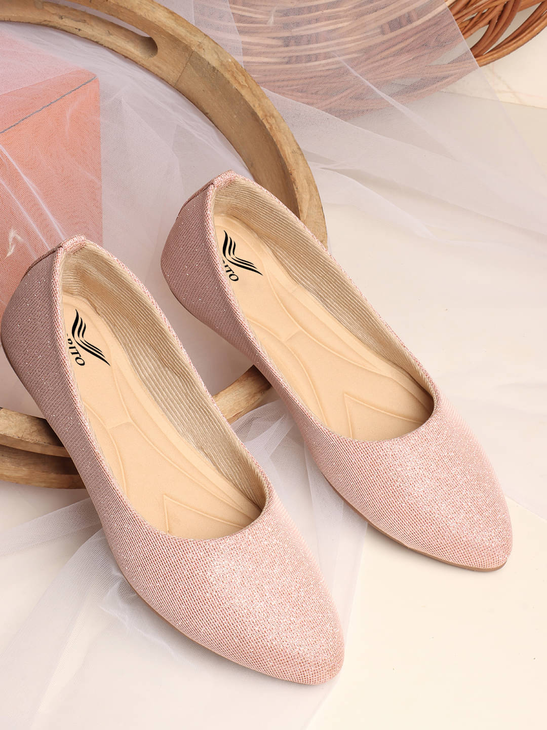 Carrito Peach Women's Casual Ballerinas Carrito Peach Women's Casual Ballerinas