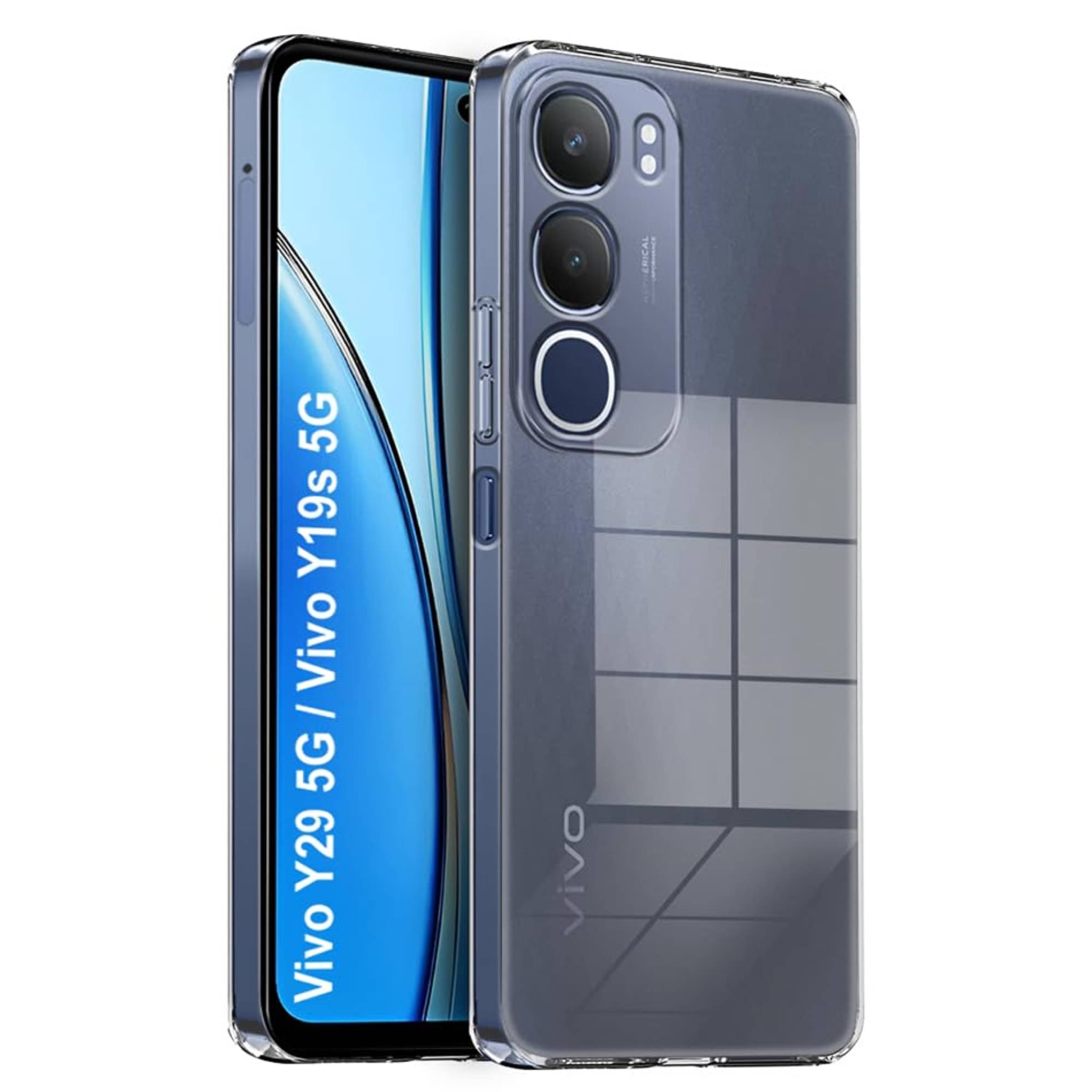     			Case Vault Covers Silicon Soft cases Compatible For Silicon Vivo Y19S ( )