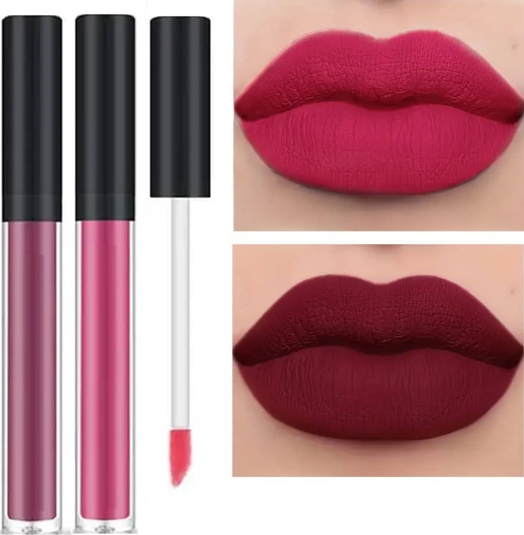Facejewel Maroon Matte Lipstick 6