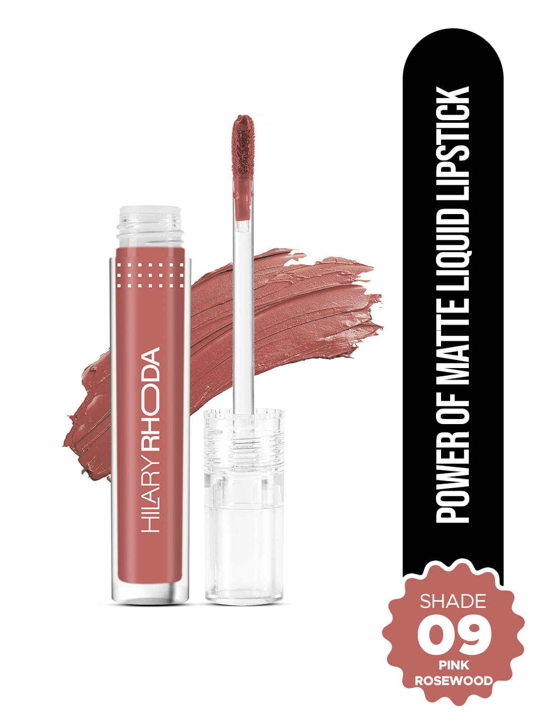     			Hilary Rhoda Pink Matte Lipstick 25