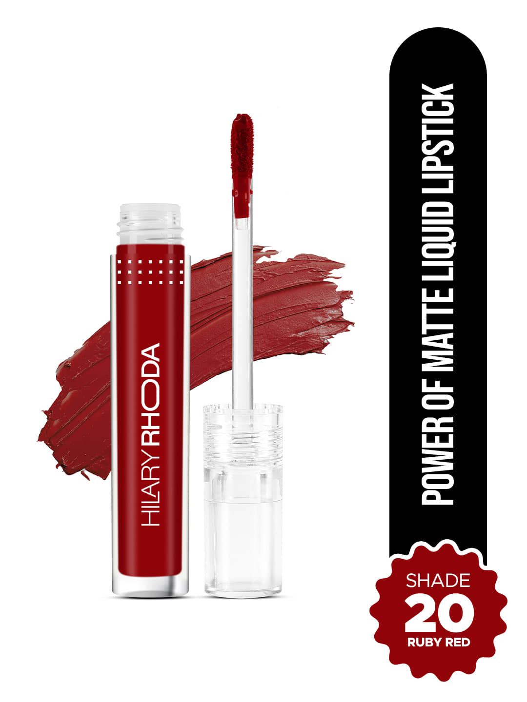 Hilary Rhoda Red Matte Lipstick 25
