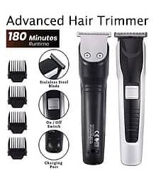 Intimify Hair/Beard Trimmer Black Cordless,Corded Beard Trimmer With 180 minutes Runtime