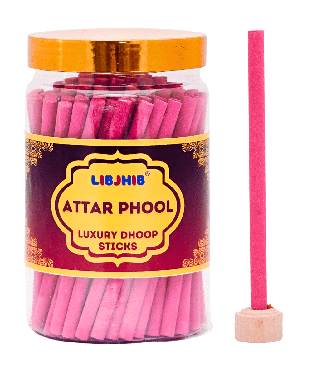 Libjhib Incense Dhoop Sticks Attat Phool 200 gm ( Pack of 1 ) Libjhib Incense Dhoop Sticks Attat Phool 200 gm ( Pack of 1 )