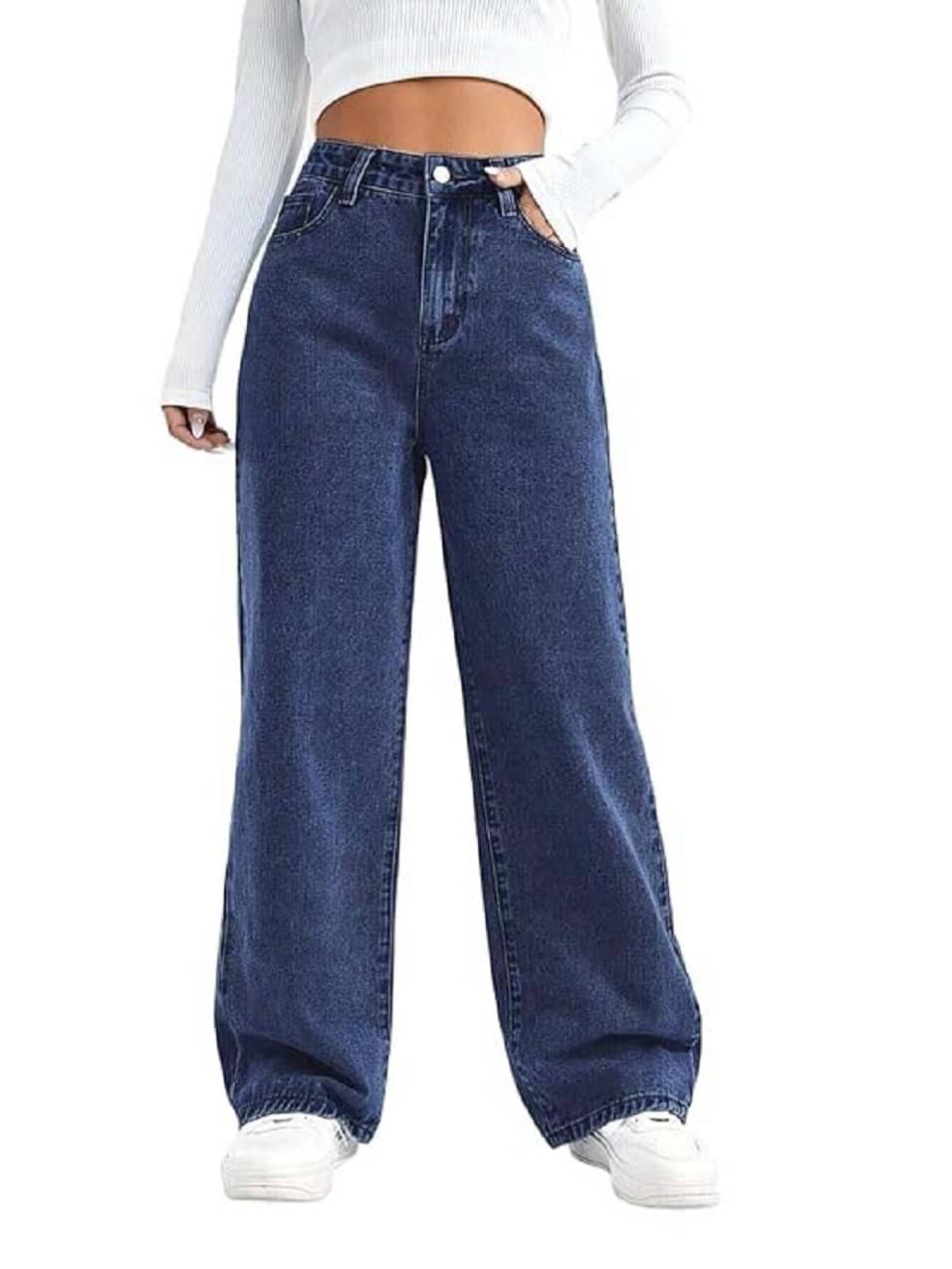 MACGROW - Grey Denim Straight Fit Women's Jeans ( Pack of 1 ) - Jeans | Buy online on ZillyBuy
