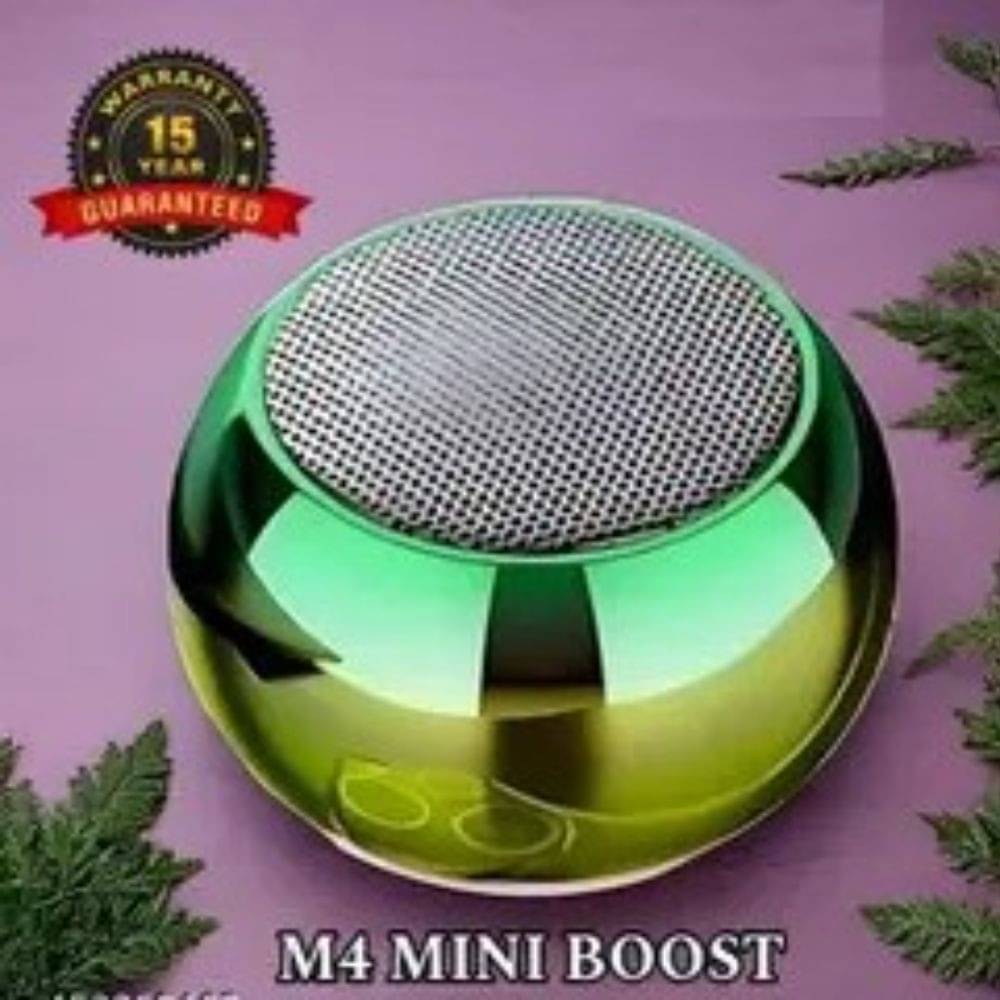     			NICEBUDS Mini Speaker 10 W Bluetooth Speaker Bluetooth V 5.1 with TWS feature,3D Bass Playback Time 6 hrs Assorted