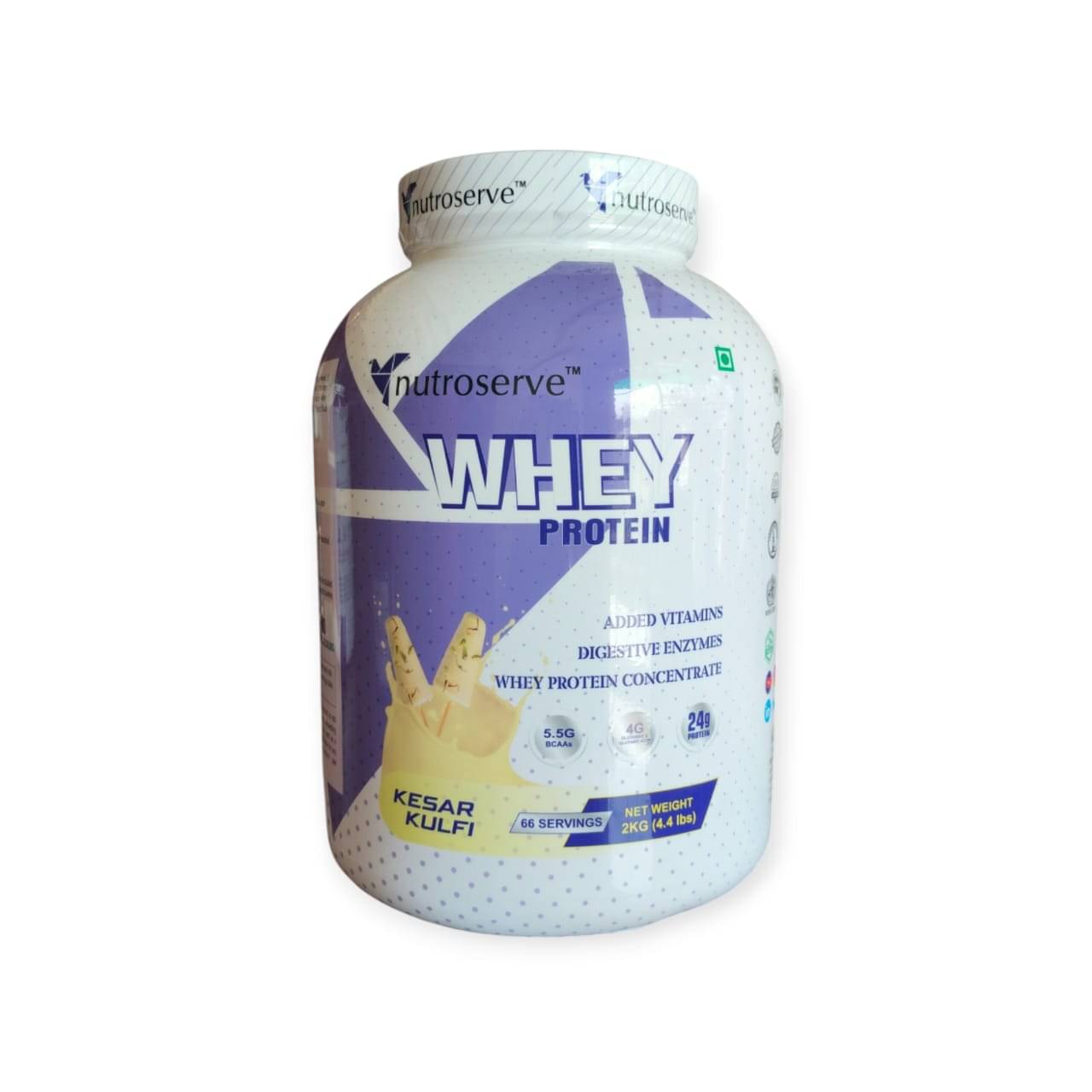    			Nutroserve Isolate Muscles Gainer Whey Protein ( 2 kg , Kesar Pista - Flavour )