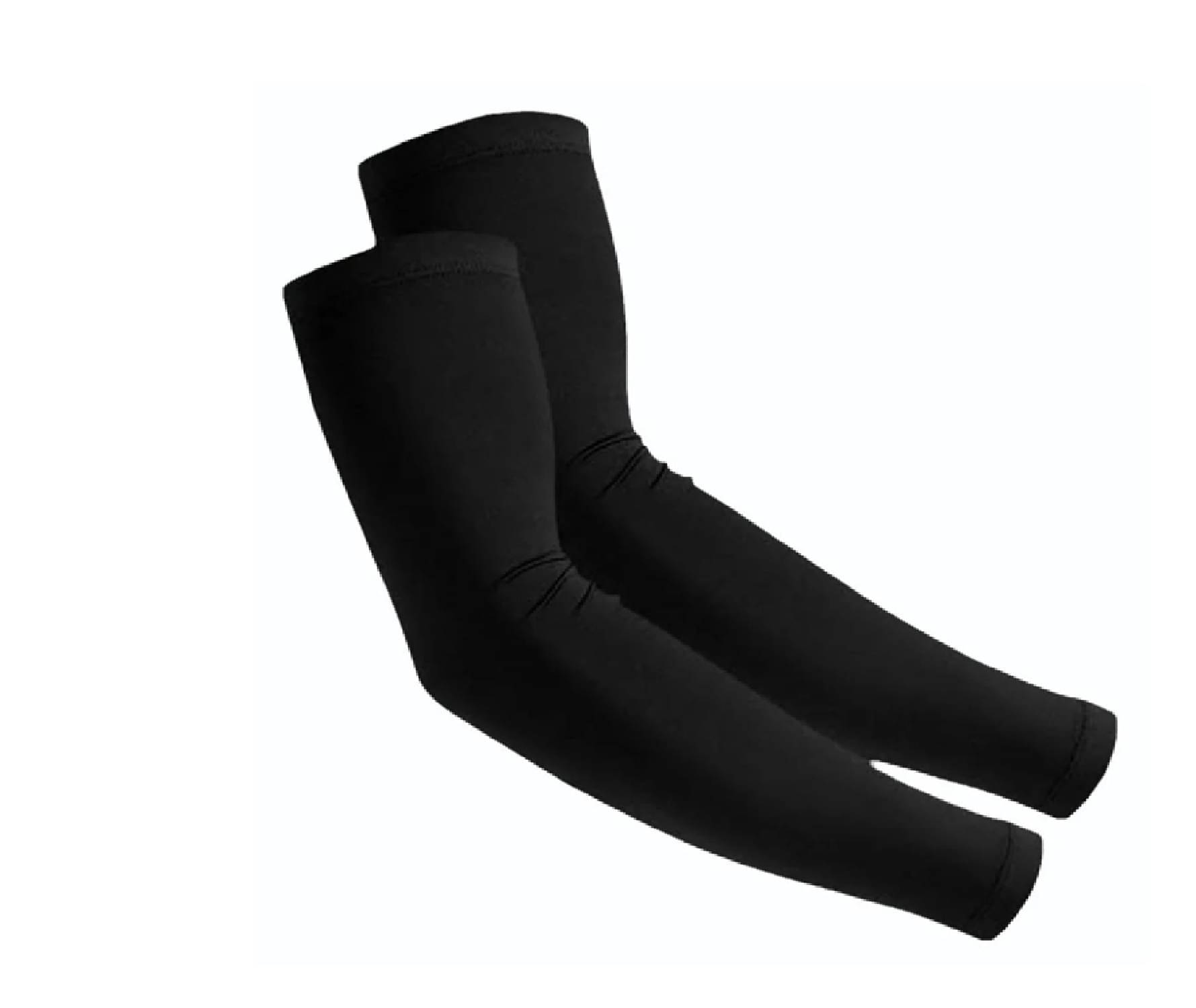     			Qin Pin Black Solid Riding Sleeves ( Single Set )