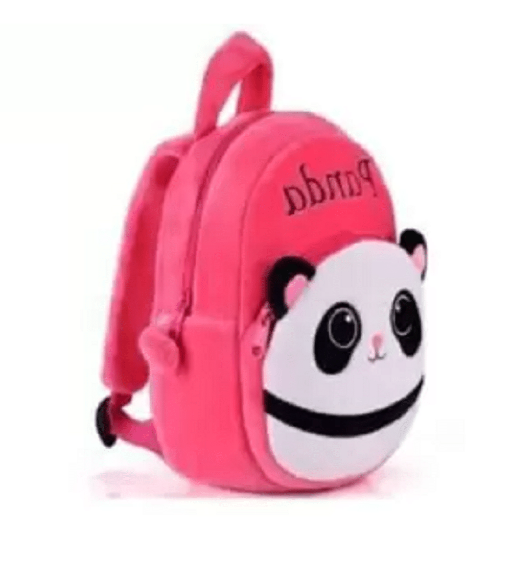 Qin Pin Pink Fabric Backpack For Kids Qin Pin Pink Fabric Backpack For Kids