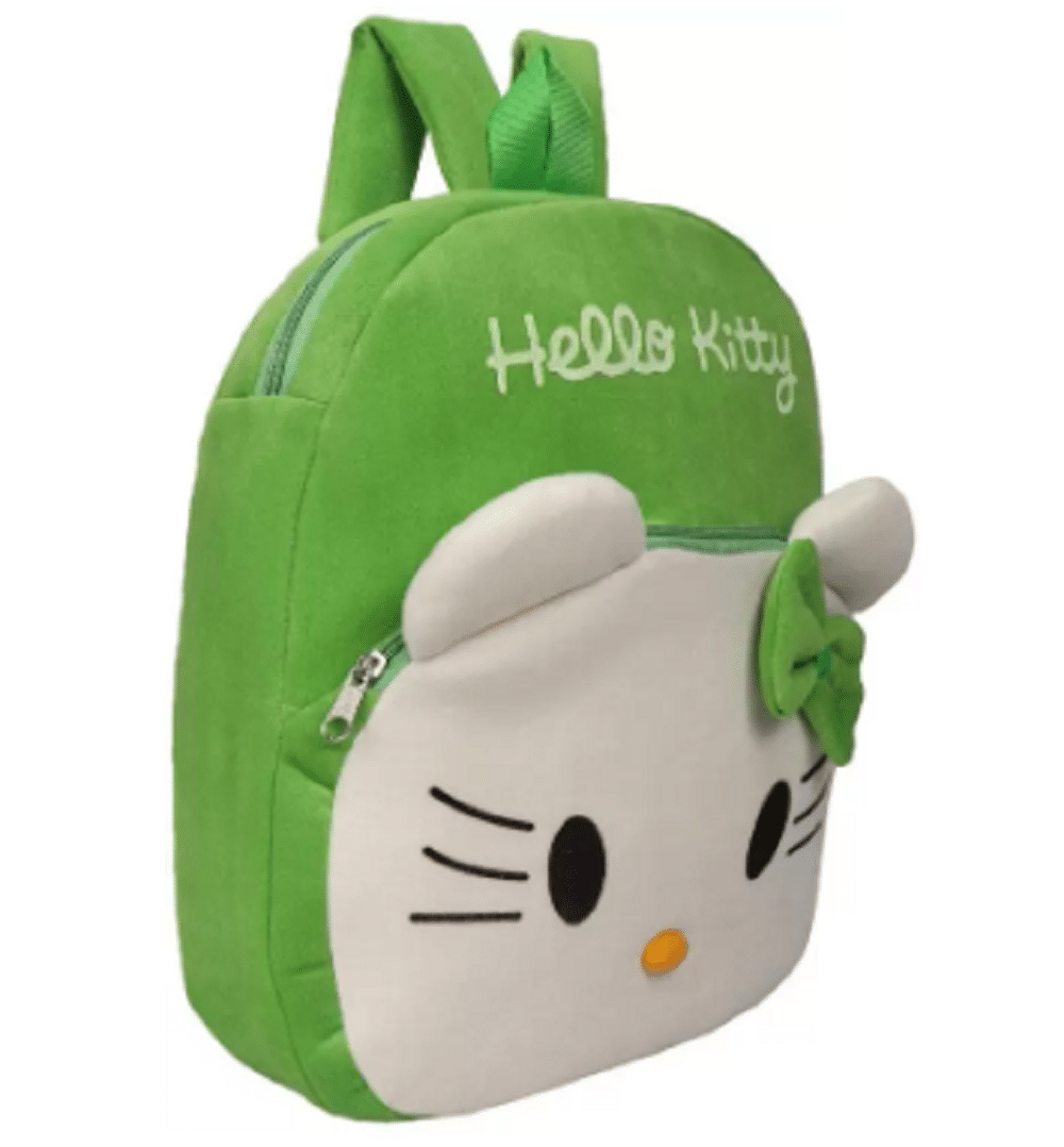 Qin Pin Pink Fabric Backpack For Kids Qin Pin Pink Fabric Backpack For Kids