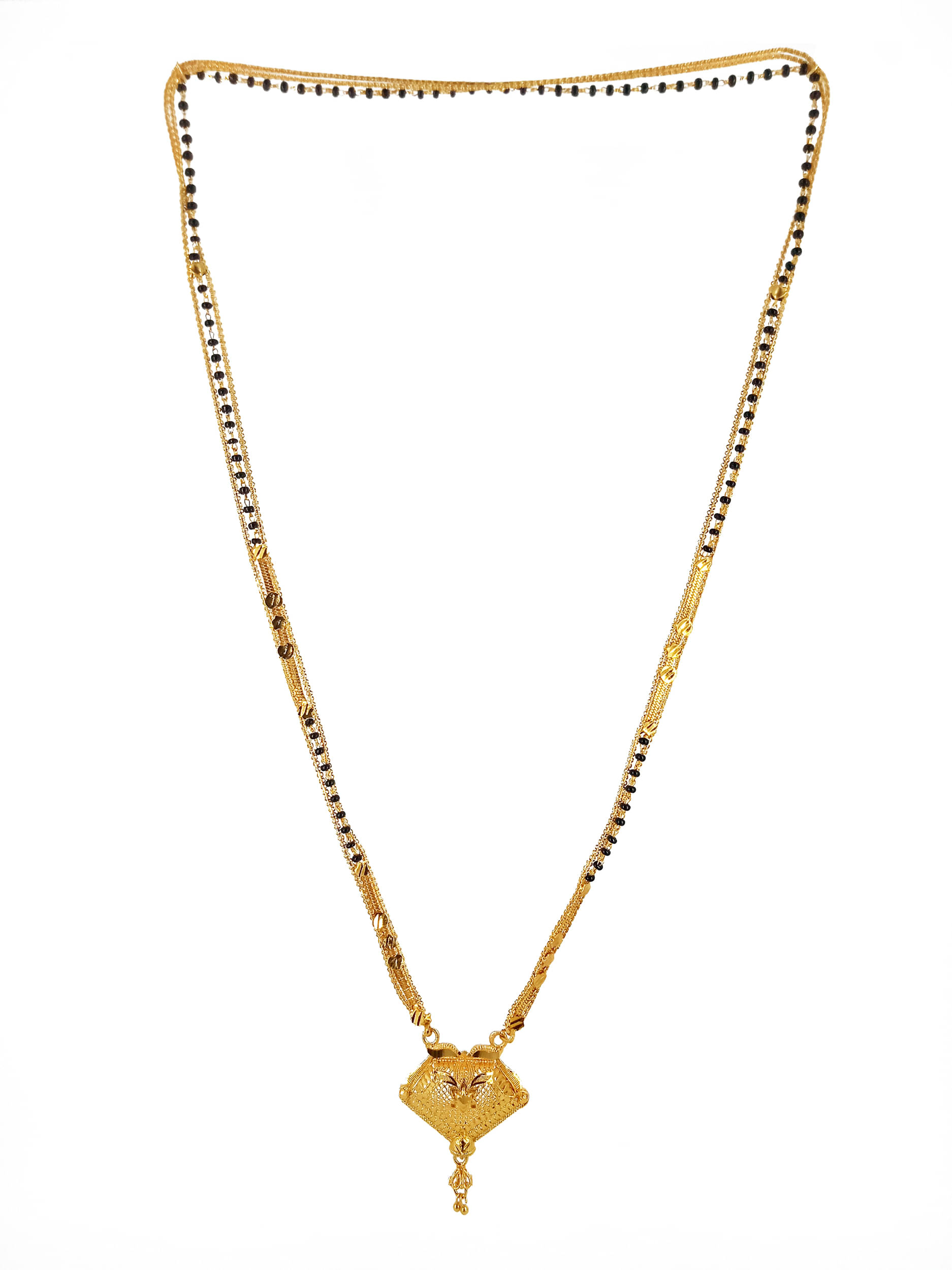 RANEM Golden Mangalsutra ( Pack of 1 )     			RANEM Golden Mangalsutra ( Pack of 1 )