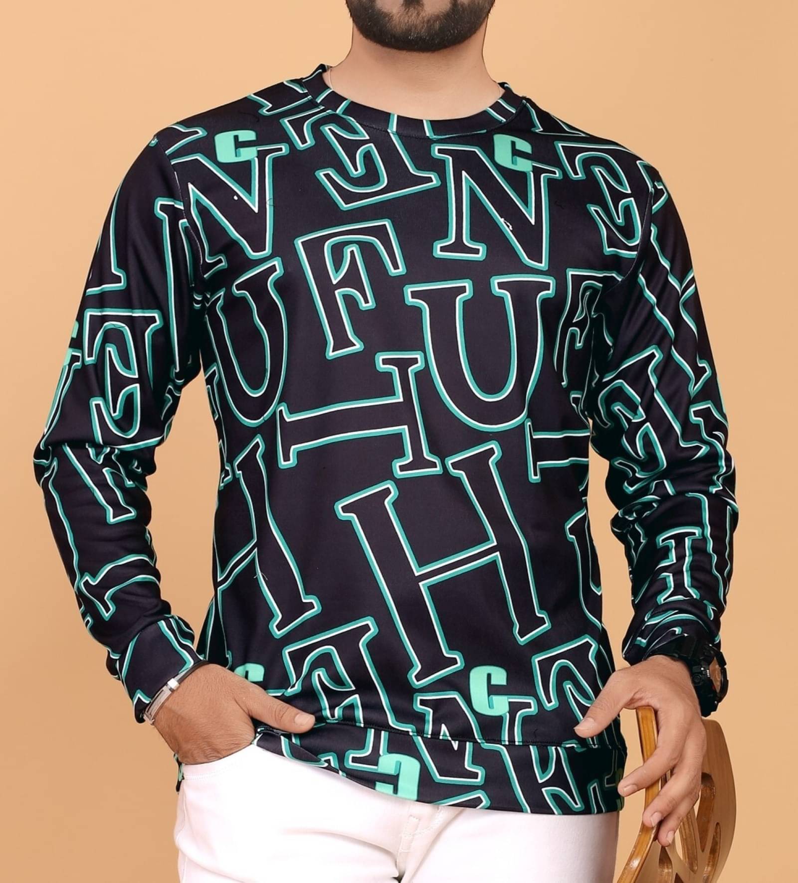 STI Polyester Regular Fit Printed Full Sleeves Men's Round T-Shirt - Blue ( Pack of 1 ) STI Polyester Regular Fit Printed Full Sleeves Men's Round T-Shirt - Blue ( Pack of 1 )