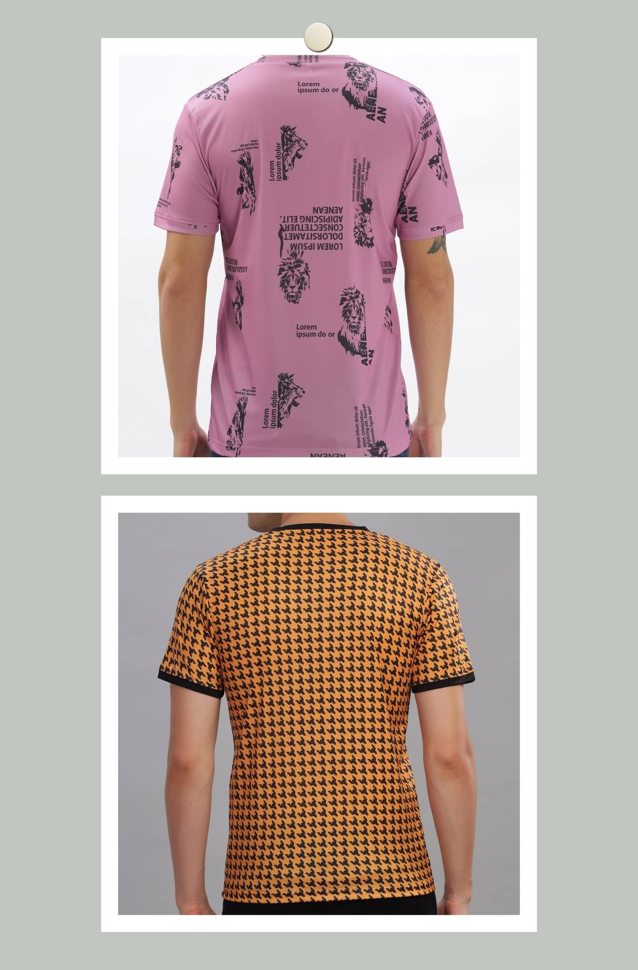     			STI Polyester Regular Fit Printed Half Sleeves Men's Round T-Shirt - Multicolor14 ( Pack of 2 )