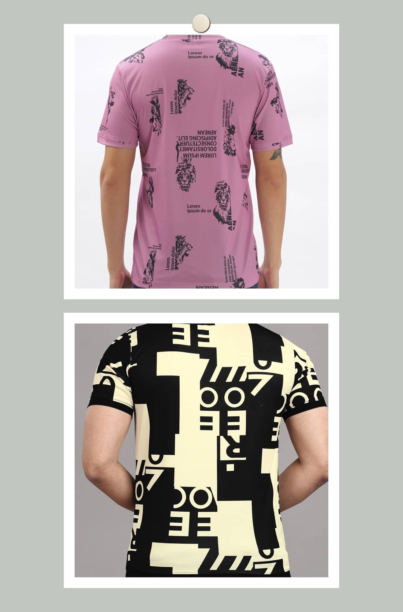 STI Polyester Regular Fit Self Design Half Sleeves Men's Round T-Shirt - Multicolor3 ( Pack of 2 ) STI Polyester Regular Fit Self Design Half Sleeves Men's Round T-Shirt - Multicolor3 ( Pack of 2 )