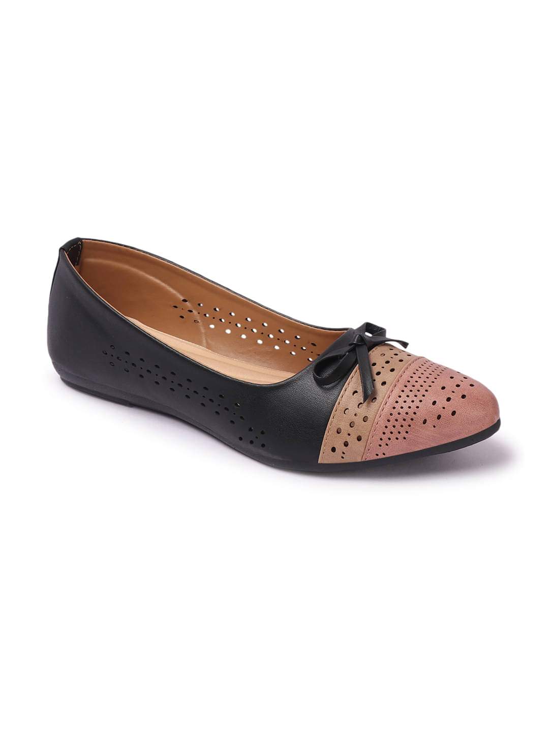 Sneakersvilla Black Women's Casual Ballerinas     			Sneakersvilla Black Women's Casual Ballerinas