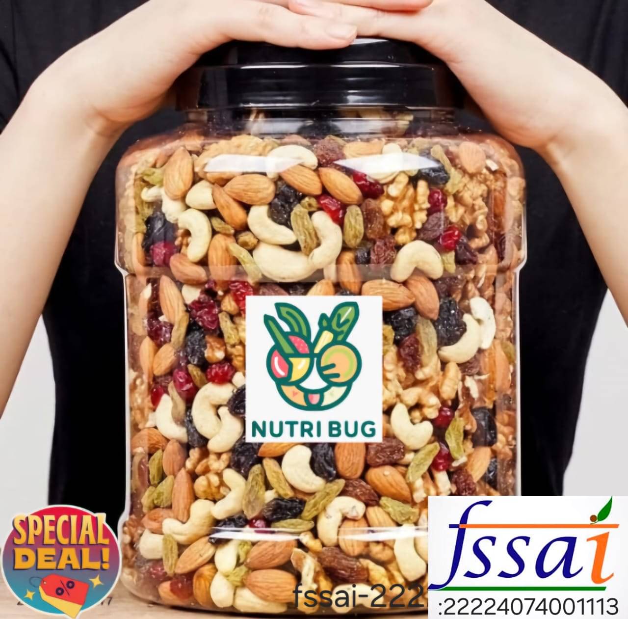     			nutribug Mixed Nuts 500
