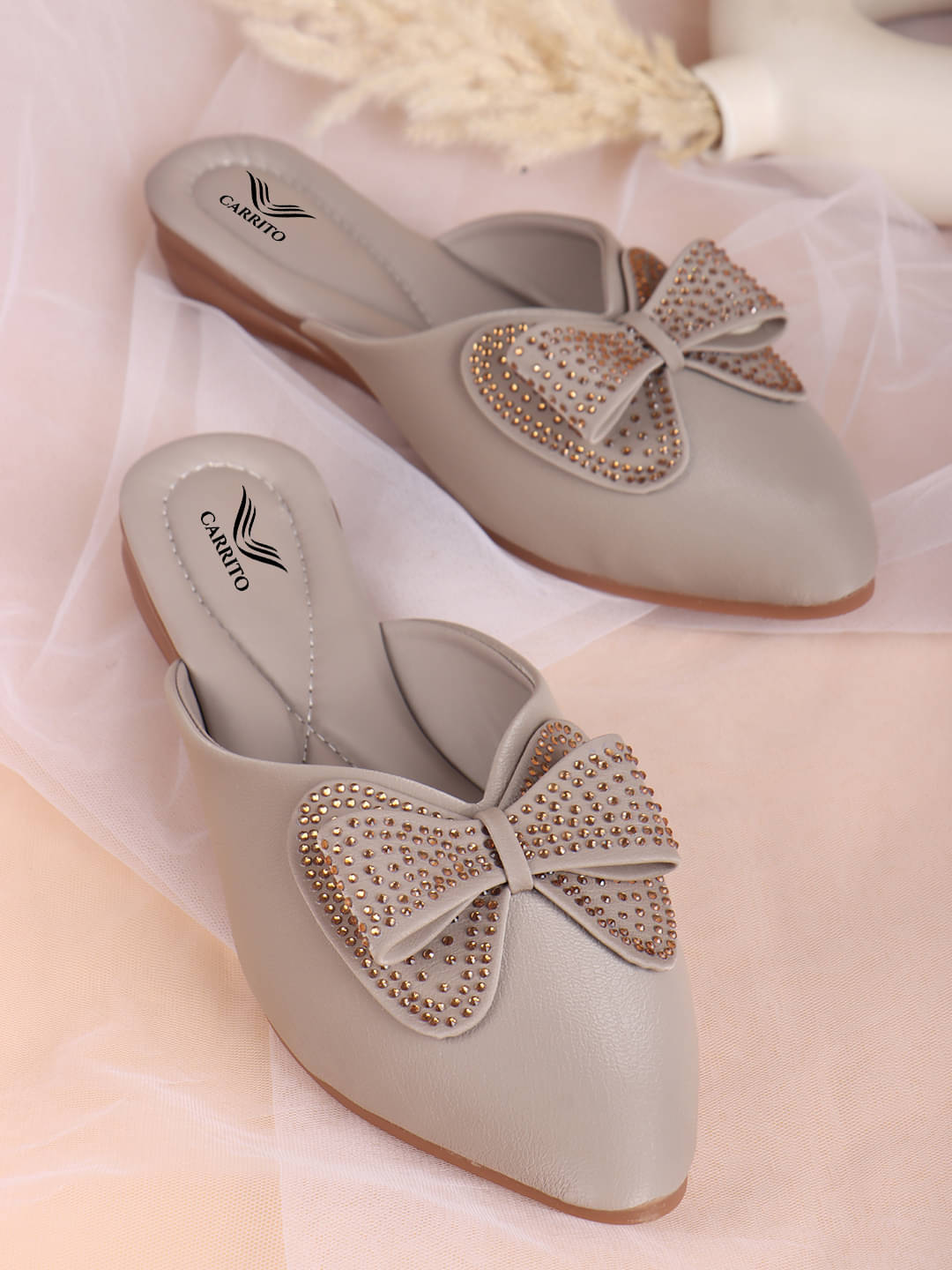 Carrito Gray Women's Flats     			Carrito Gray Women's Flats