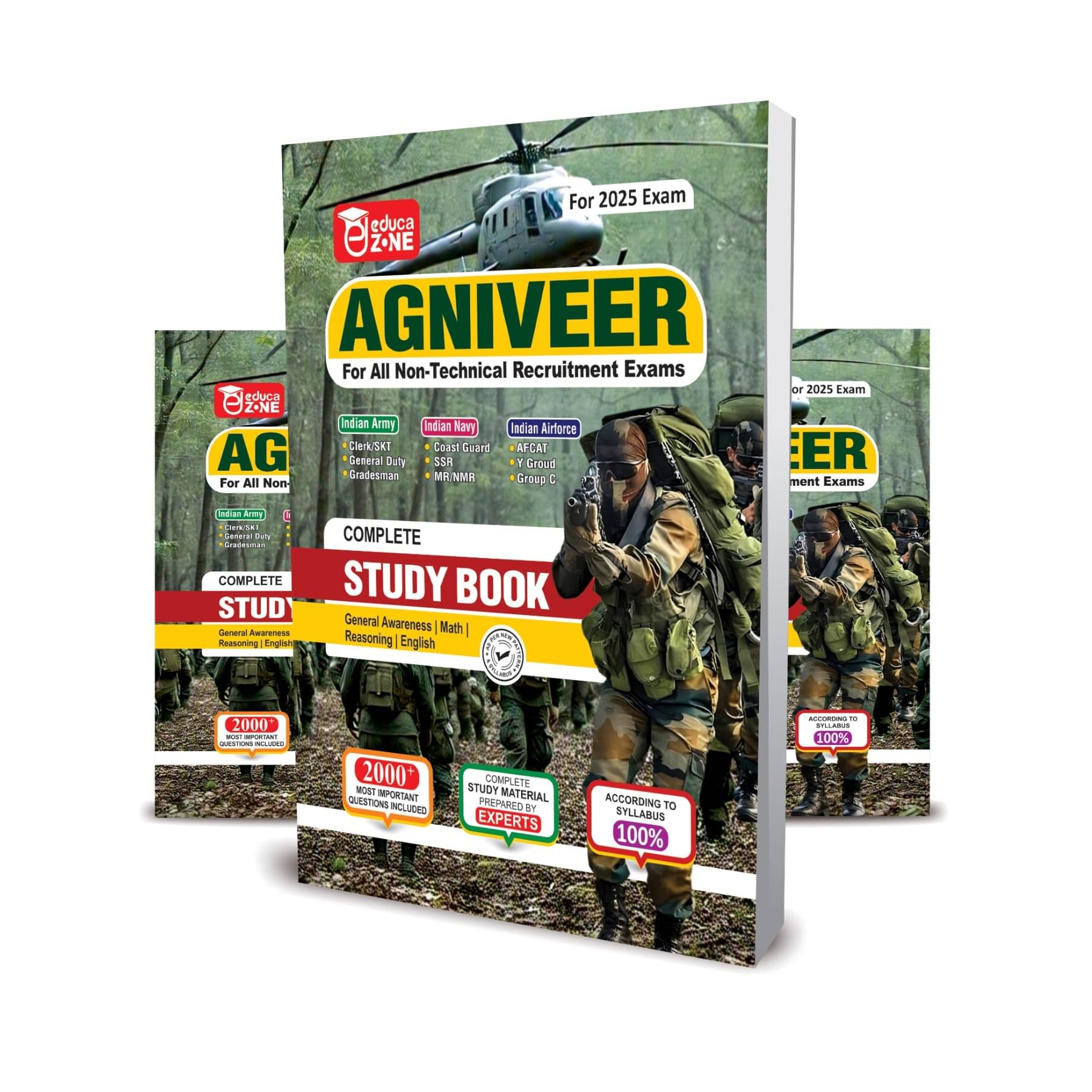 Agniveer Complete Study Guide Book For 2025 Exam By EDUCAZONE Agniveer Complete Study Guide Book For 2025 Exam By EDUCAZONE