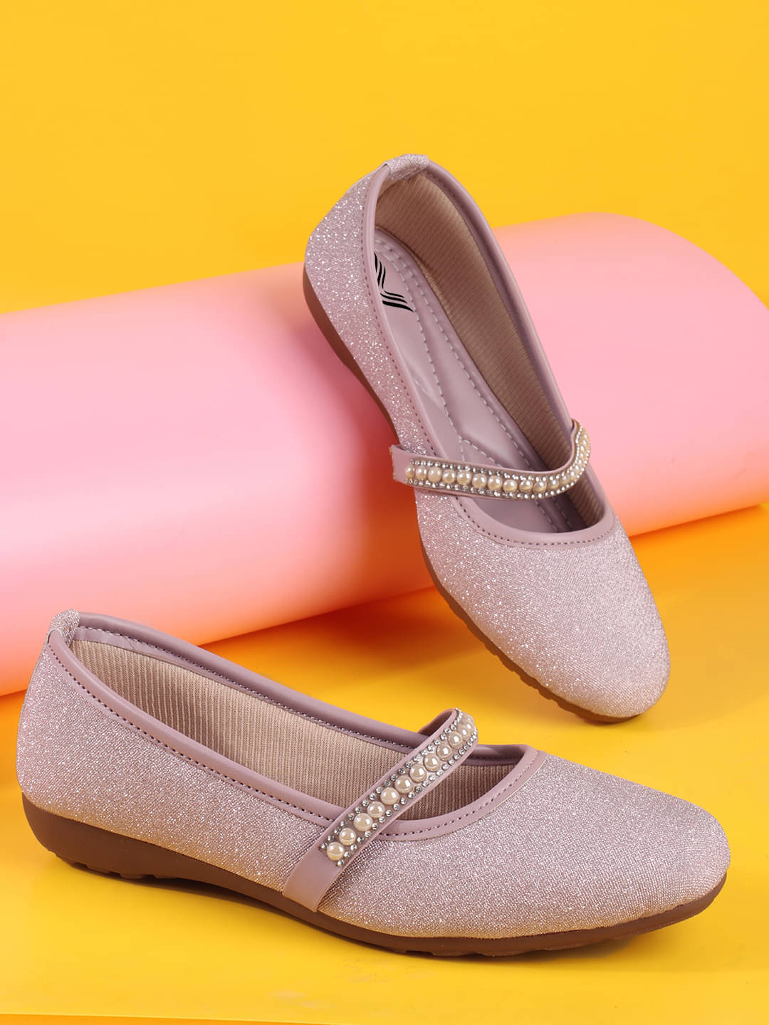     			Carrito Peach Women's Casual Ballerinas