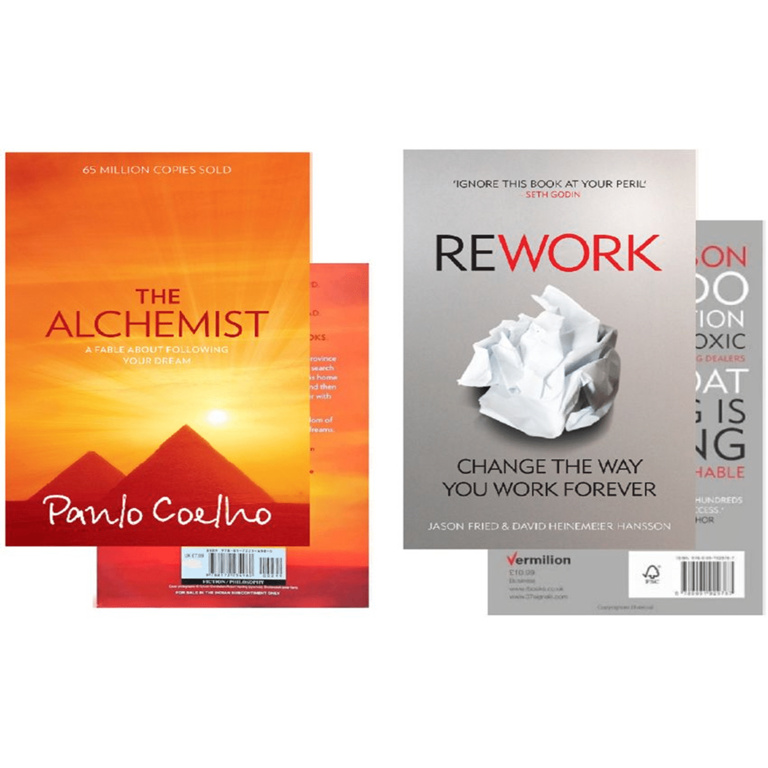     			Combo set- The Alchemist+Rework Paperback