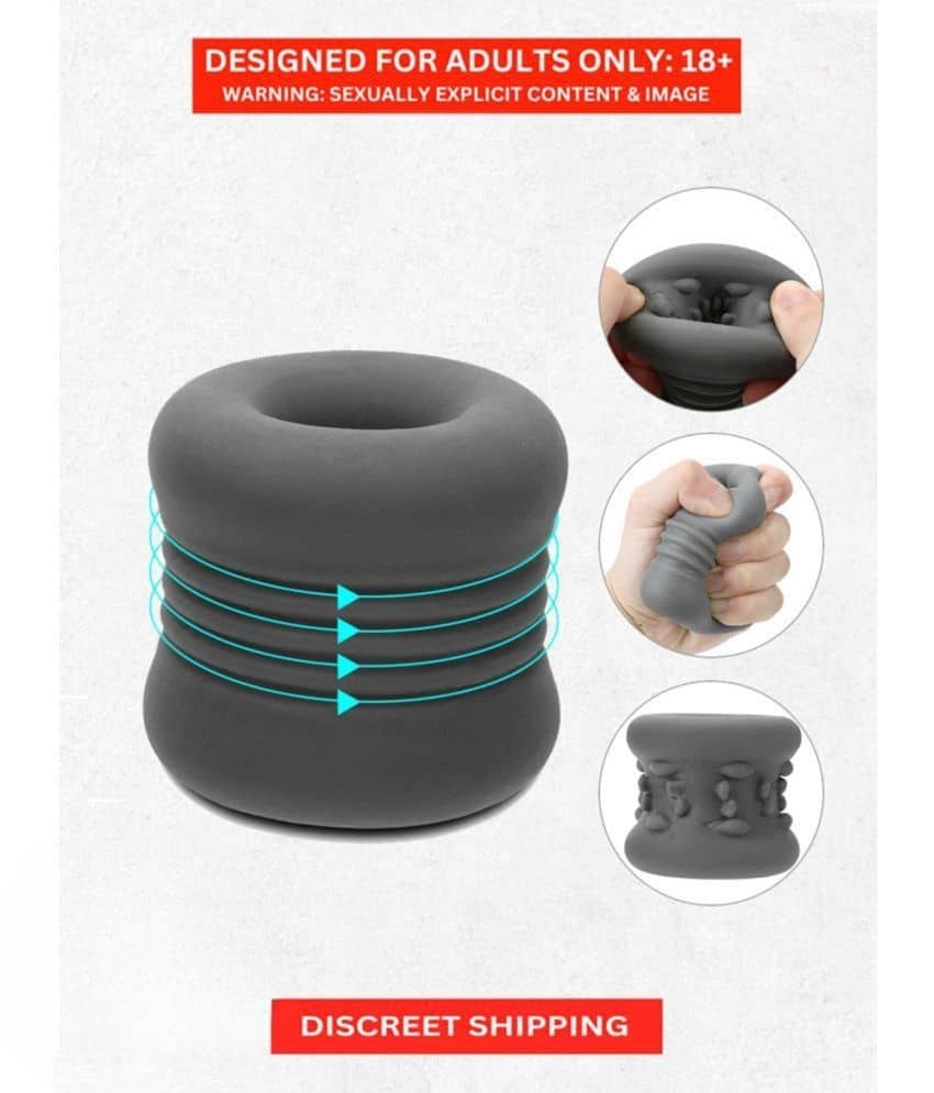 Delay Ejaculation Male Masturbator-Unique Design | Random Color | with Inner Dotted Texture, Smooth and Comfortable Masturbation For Men