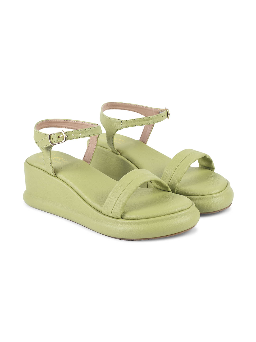     			JM Looks Green Women's Sandal Heels