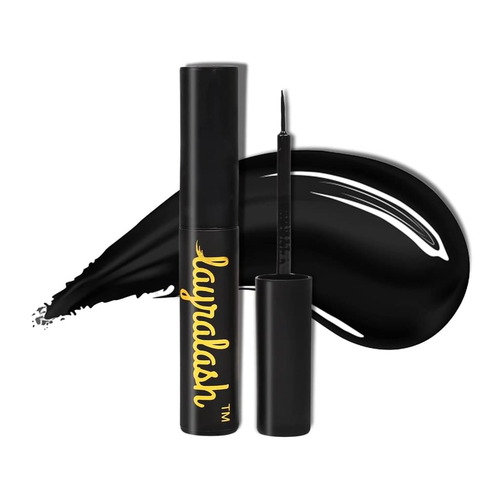     			Layralash Black Matte Eye Liner Liquid ( Pack of 1 )