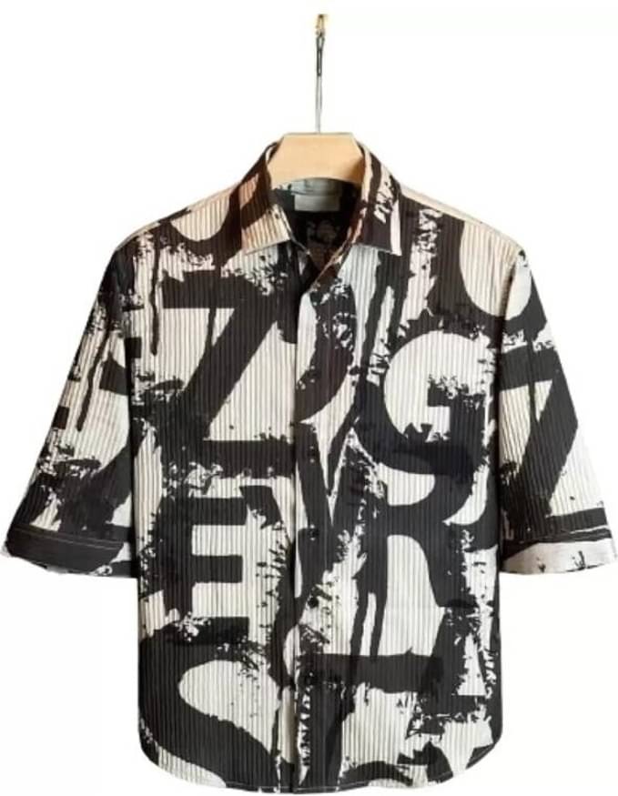     			MENTIFIC Corduroy Regular Fit Printed 3/4th Sleeves Men's Casual Shirt - Multicolor 6 ( Pack of 1 )