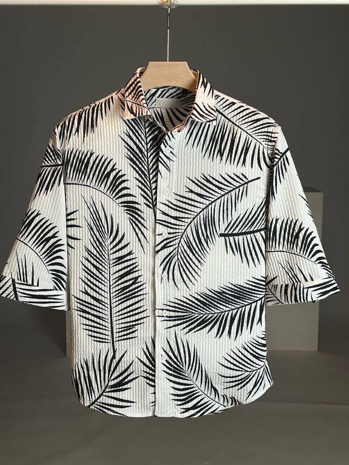     			MENTIFIC Corduroy Regular Fit Printed 3/4th Sleeves Men's Casual Shirt - Multicolor 2 ( Pack of 1 )