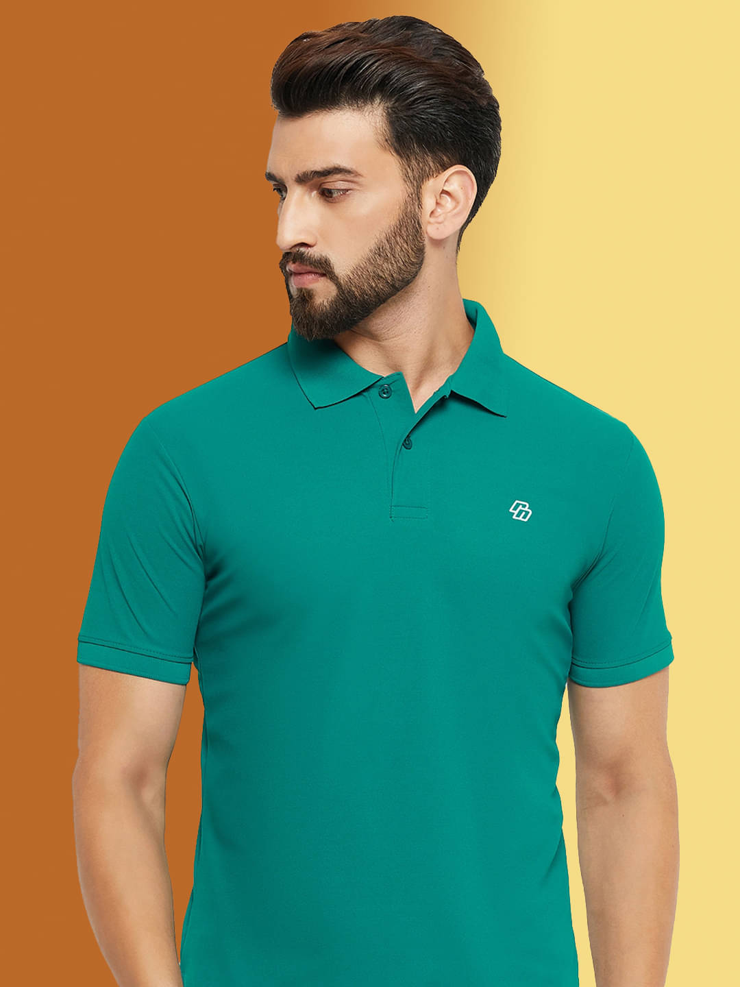 Nuovo Pack of 1 Cotton Blend Regular Fit Solid Half Sleeves Men's Polo T Shirt ( Green ) Nuovo Pack of 1 Cotton Blend Regular Fit Solid Half Sleeves Men's Polo T Shirt ( Green )
