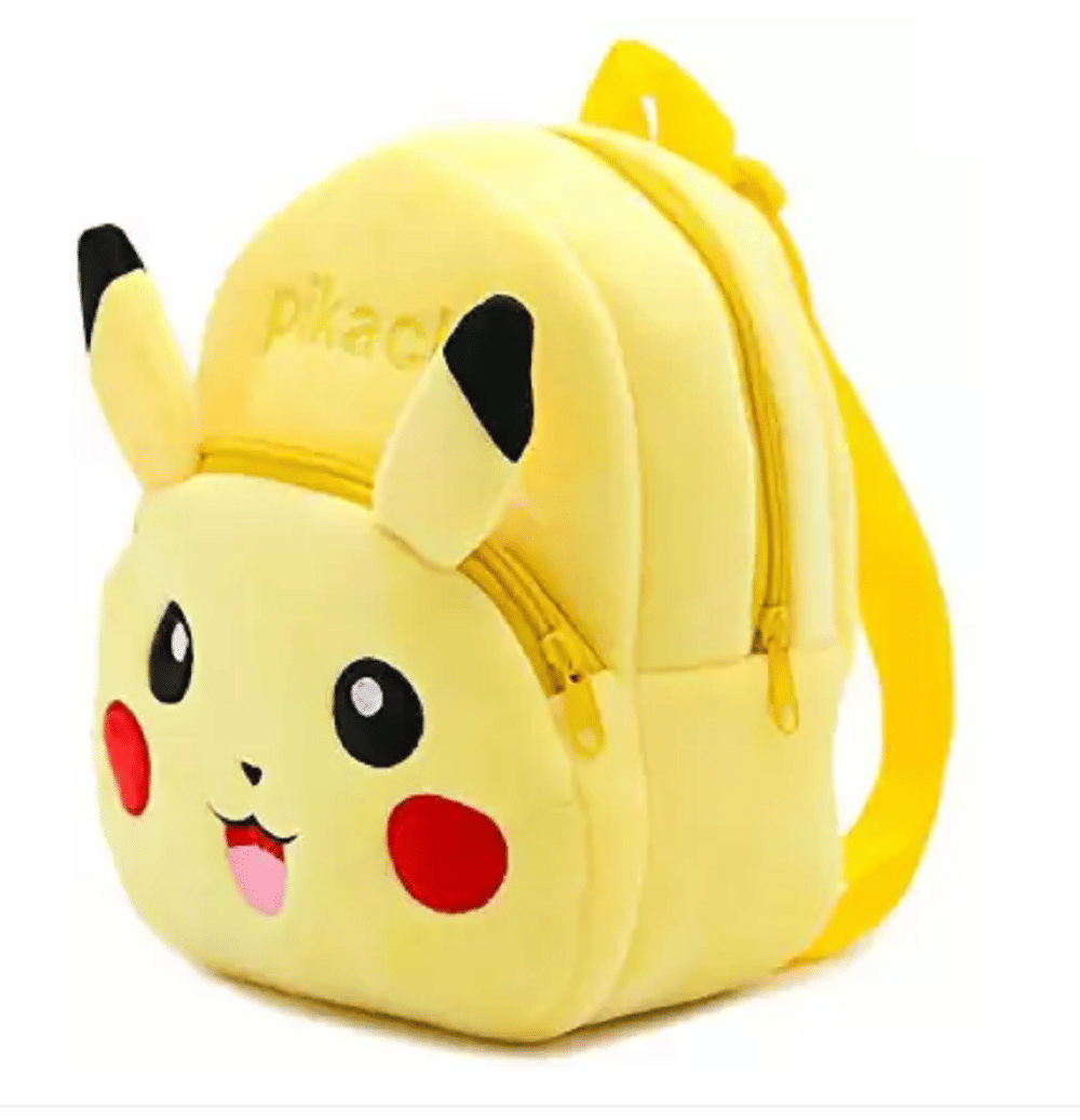 Qin Pin Yellow Fabric Backpack For Kids Qin Pin Yellow Fabric Backpack For Kids