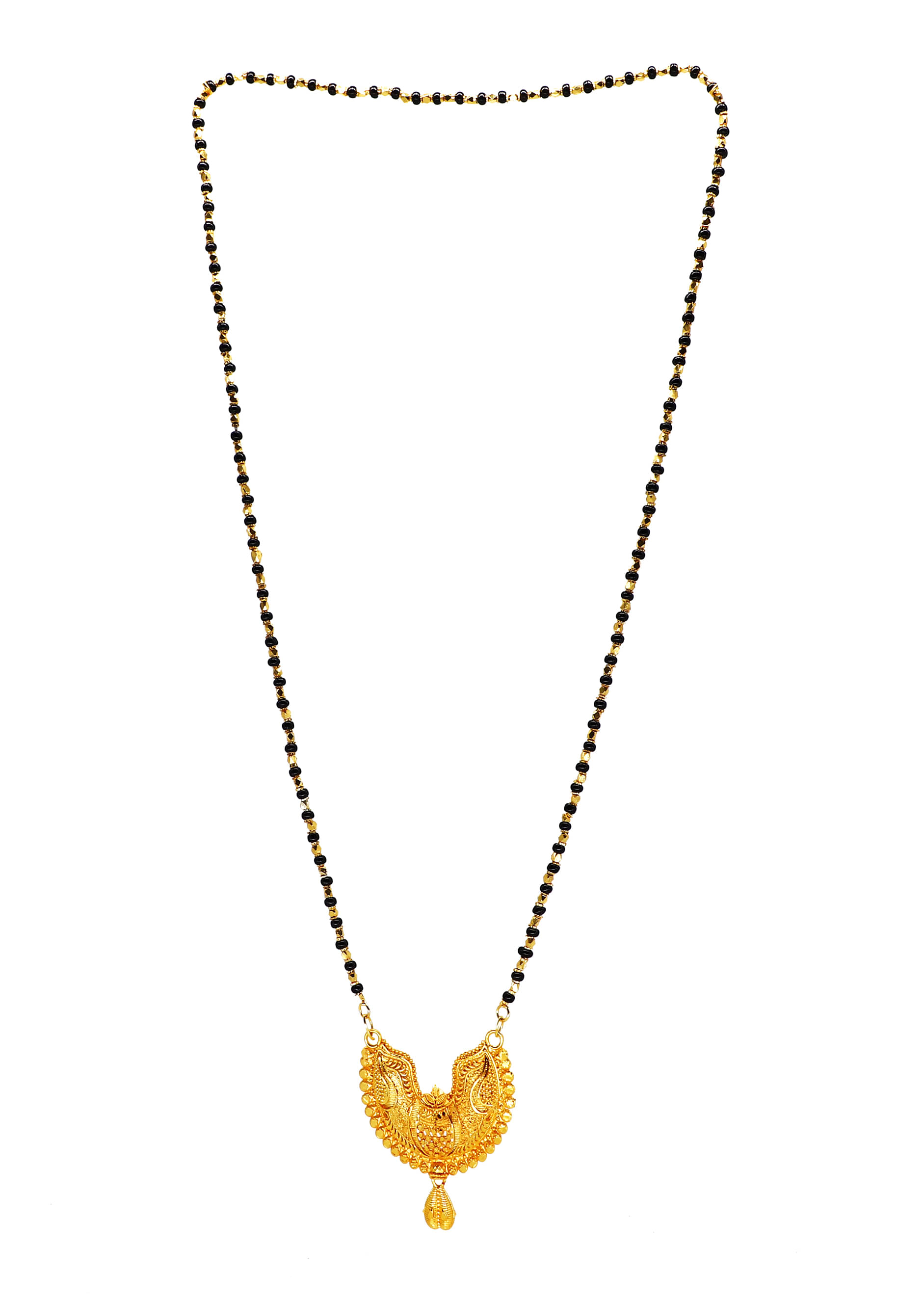     			RANEM Golden Mangalsutra ( Pack of 1 )