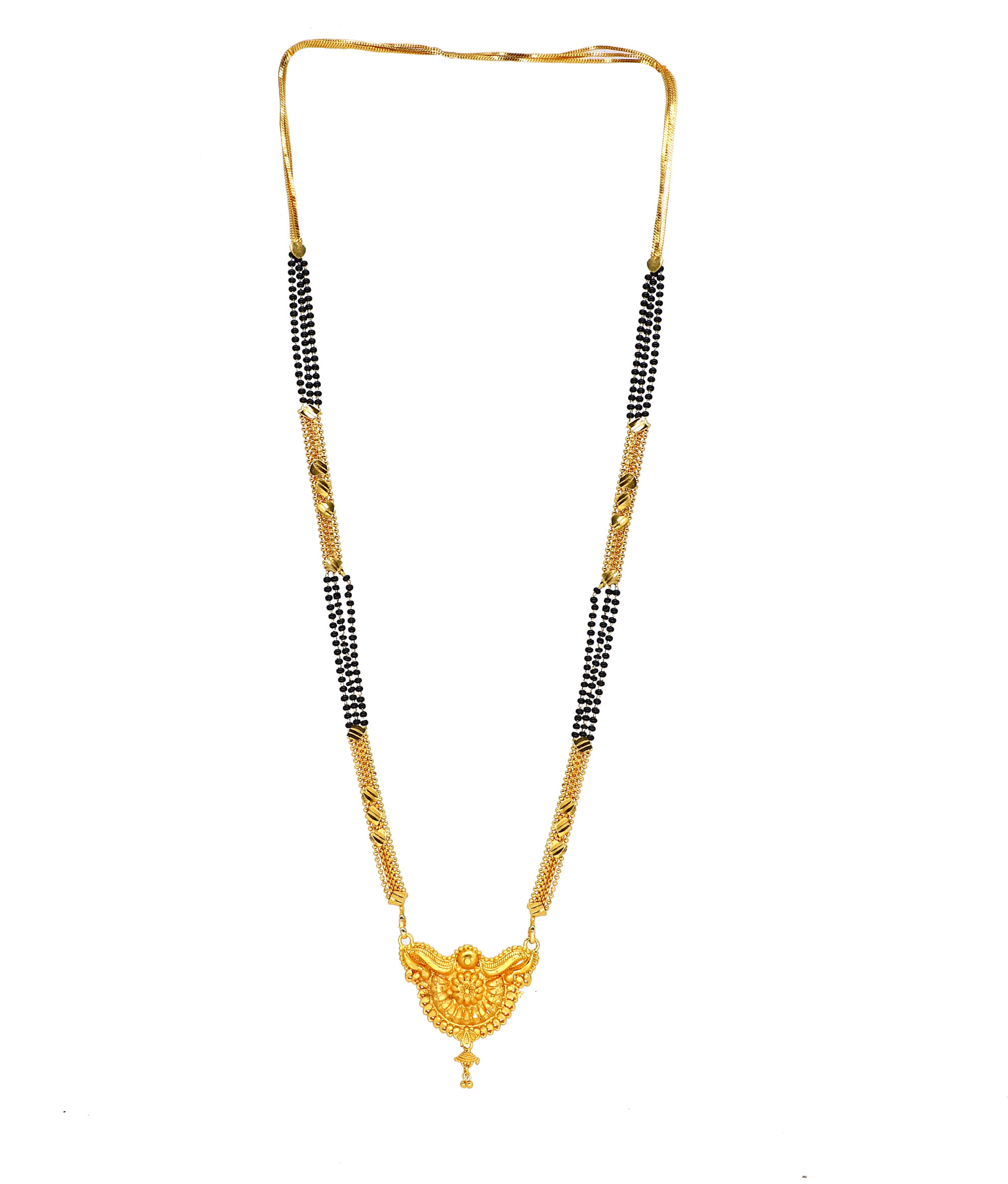 RANEM Golden Mangalsutra ( Pack of 1 )     			RANEM Golden Mangalsutra ( Pack of 1 )