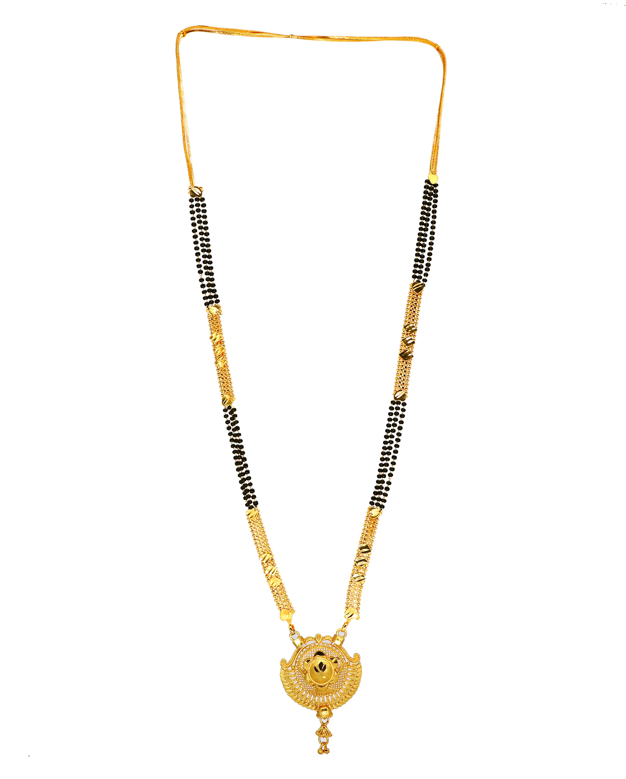 RANEM Golden Mangalsutra ( Pack of 1 )     			RANEM Golden Mangalsutra ( Pack of 1 )