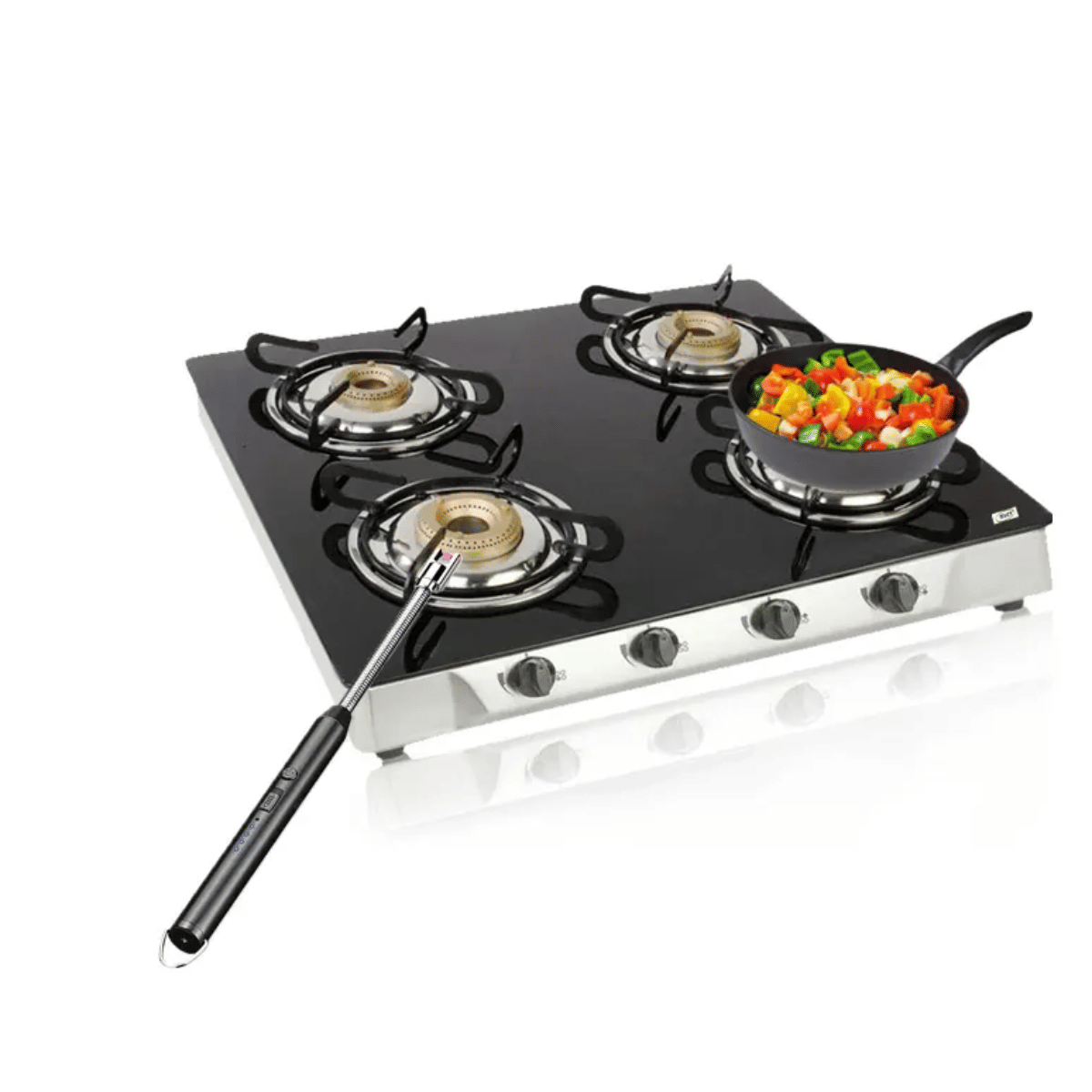    			Radhe Creation Multicolor Stainless Steel Kitchen Electric Gas Lighter ( Pack of 1 )