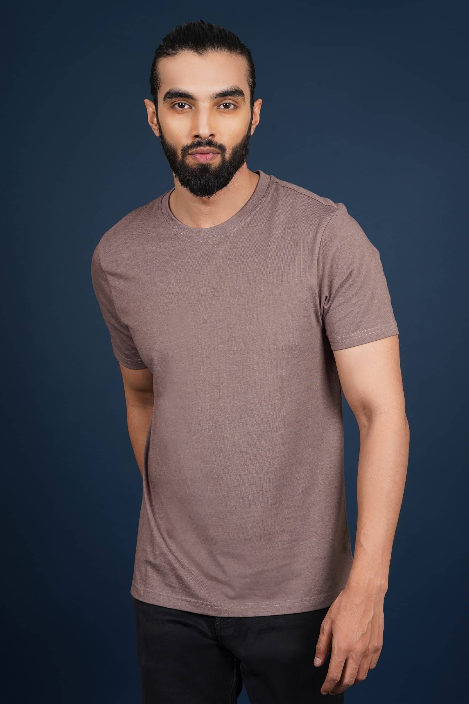 Stalwart Cotton Regular Fit Solid Half Sleeves Men's Round T-Shirt - Brown ( Pack of 1 ) Stalwart Cotton Regular Fit Solid Half Sleeves Men's Round T-Shirt - Brown ( Pack of 1 )