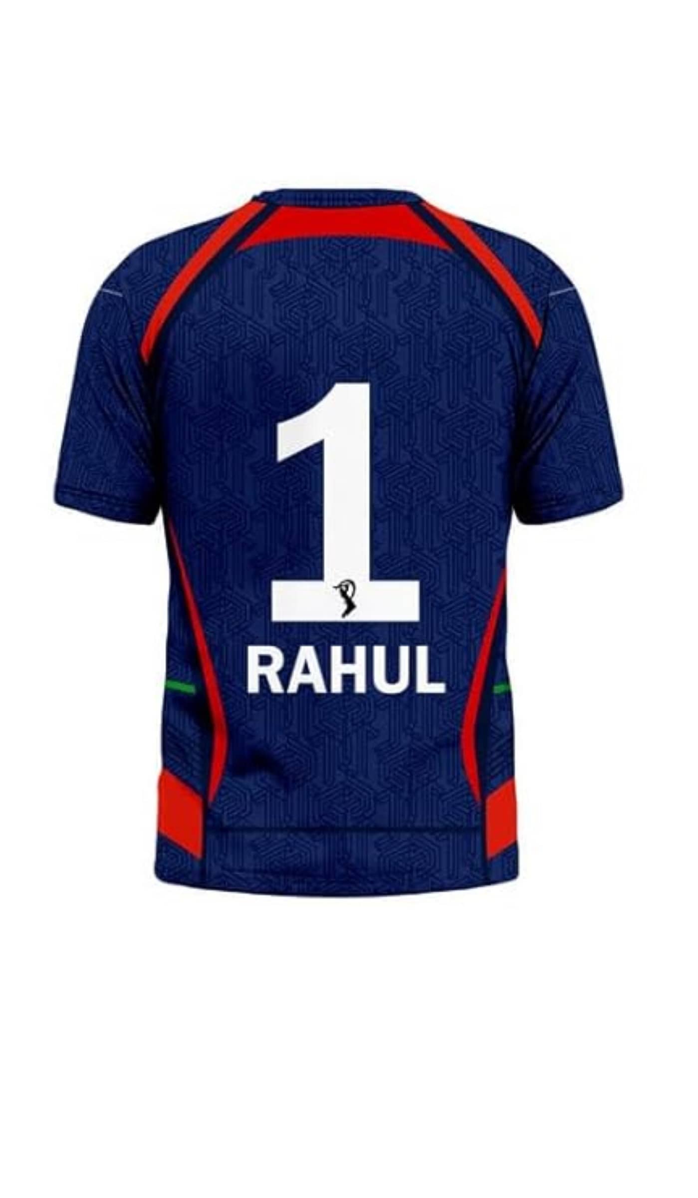 THE BLAZZE Sports India IPL Cricket Team T Shirt Jersey For MensFor Lucknow LU Rahul 1 - Sports and Fitness Equipment | Buy online on ZillyBuy