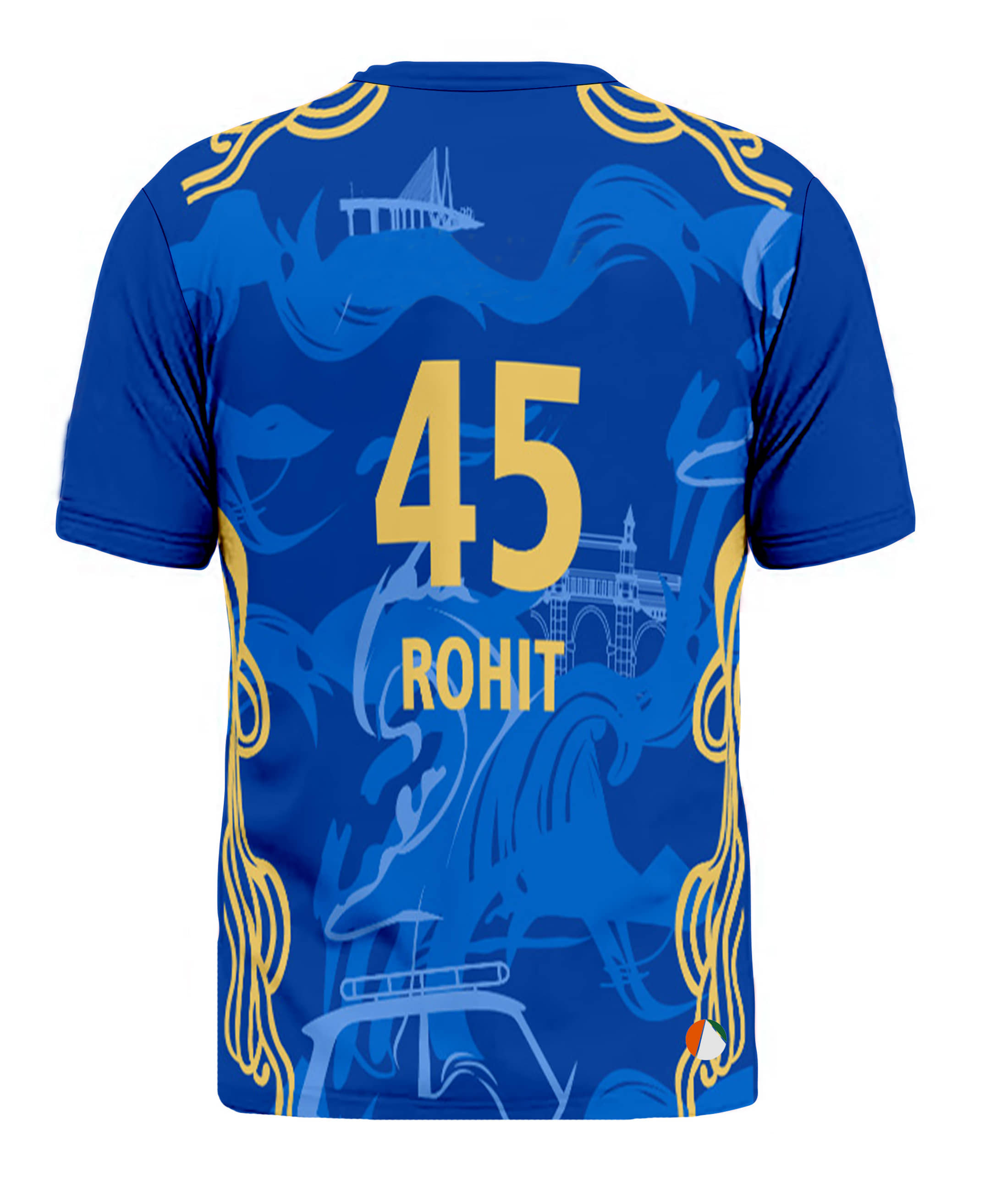 THE BLAZZE Sports India IPL Cricket Team T Shirt Jersey For MensFor Mumbai MI Rohit 45 - Sports and Fitness Equipment | Buy online on ZillyBuy