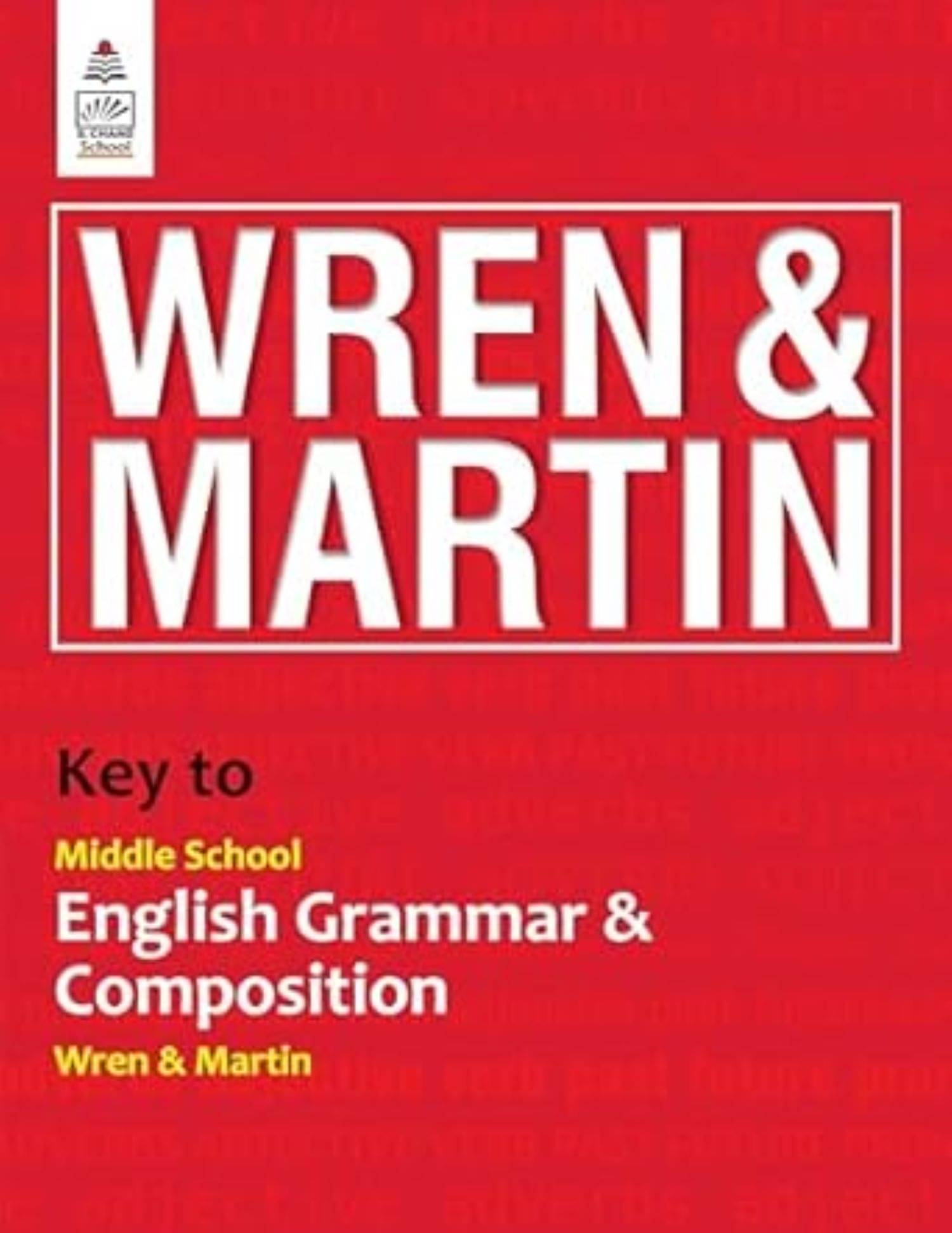     			Wren & Martin (2025-26 Examination) Key to Middle School English Grammar and Composition