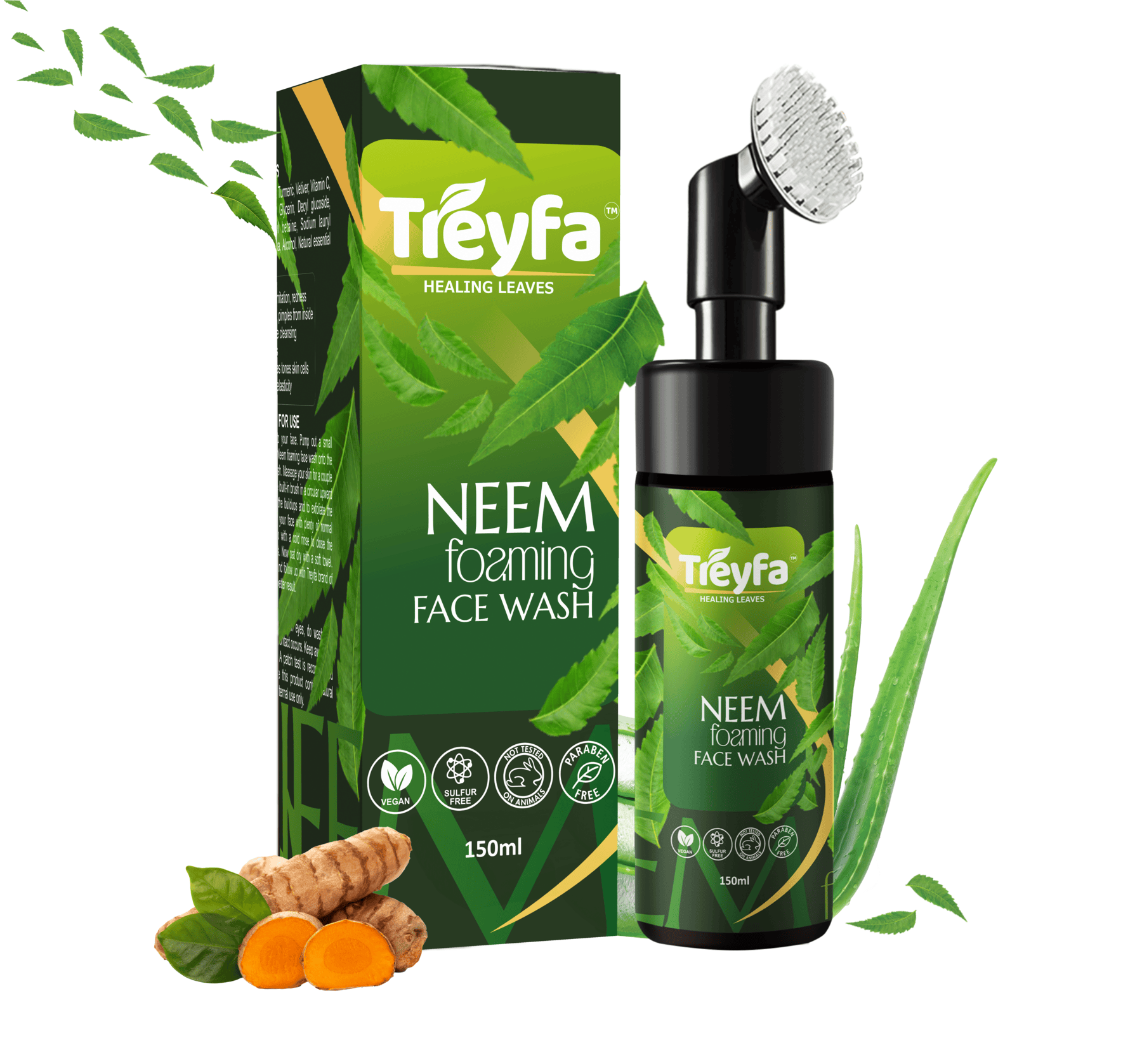     			treyfa - Exfoliating Face Wash For All Skin Type ( Pack of 1 )