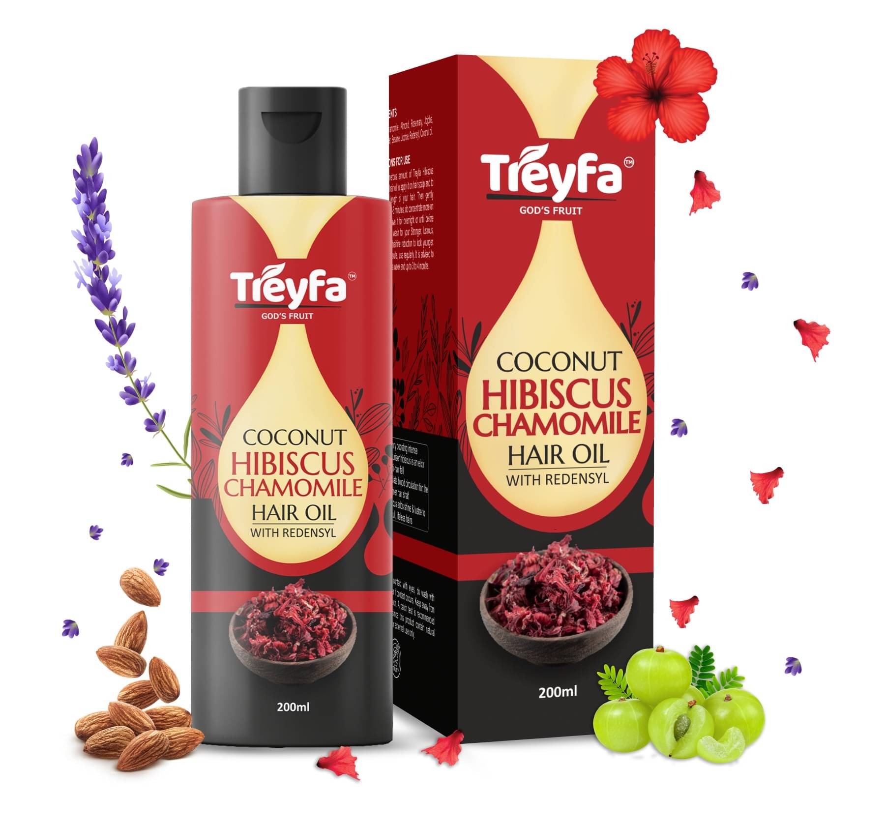     			treyfa Frizz Control Coconut Oil 200 ml ( Pack of 1 )