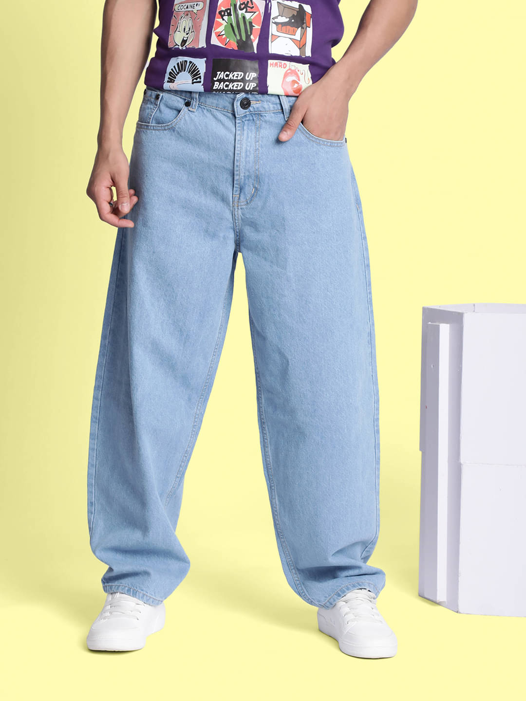     			Bene Kleed Clean Look Men's Jeans - Blue ( Pack of 1 )