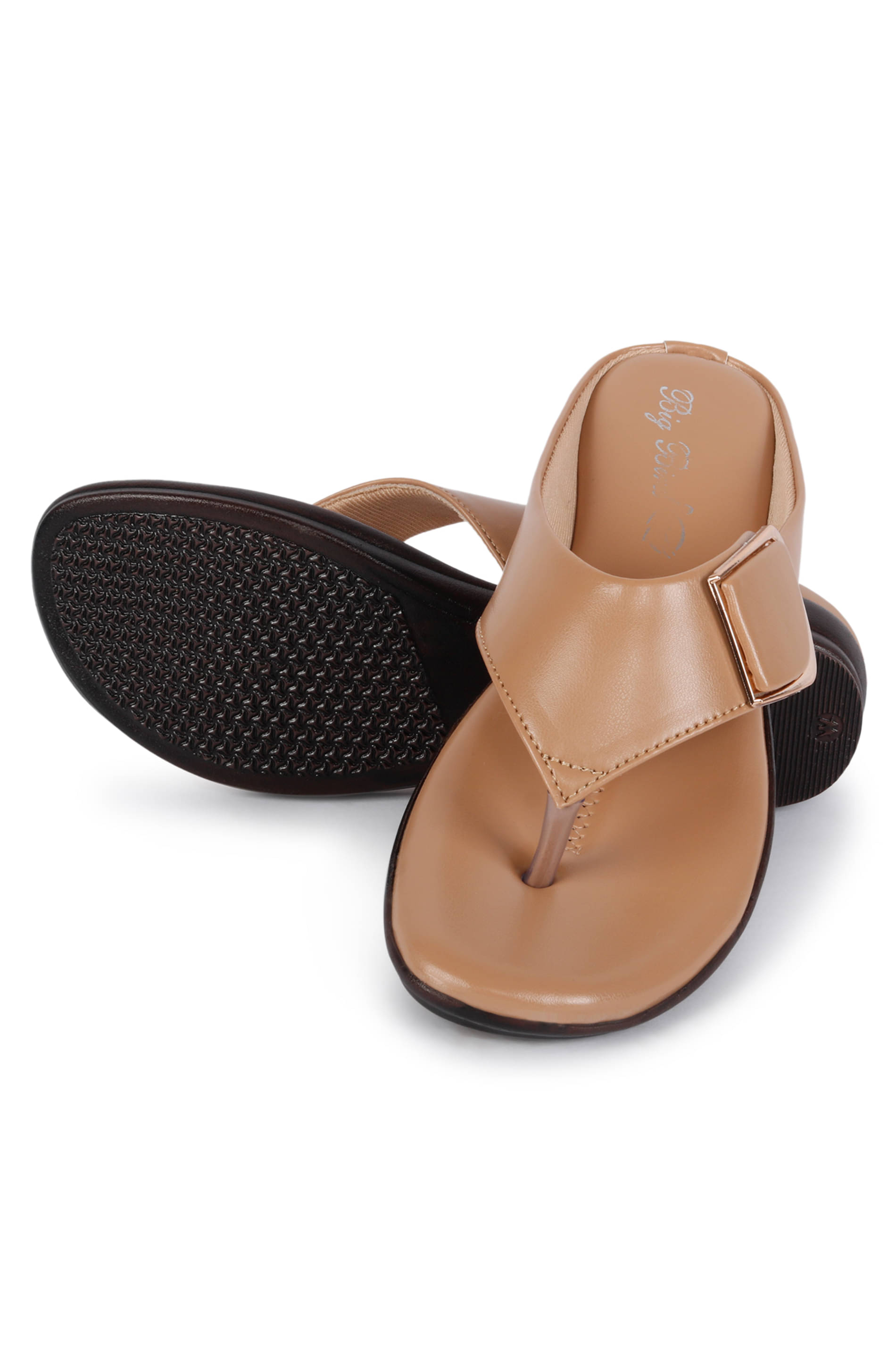     			Big Bird Footwear Beige Women's Flats